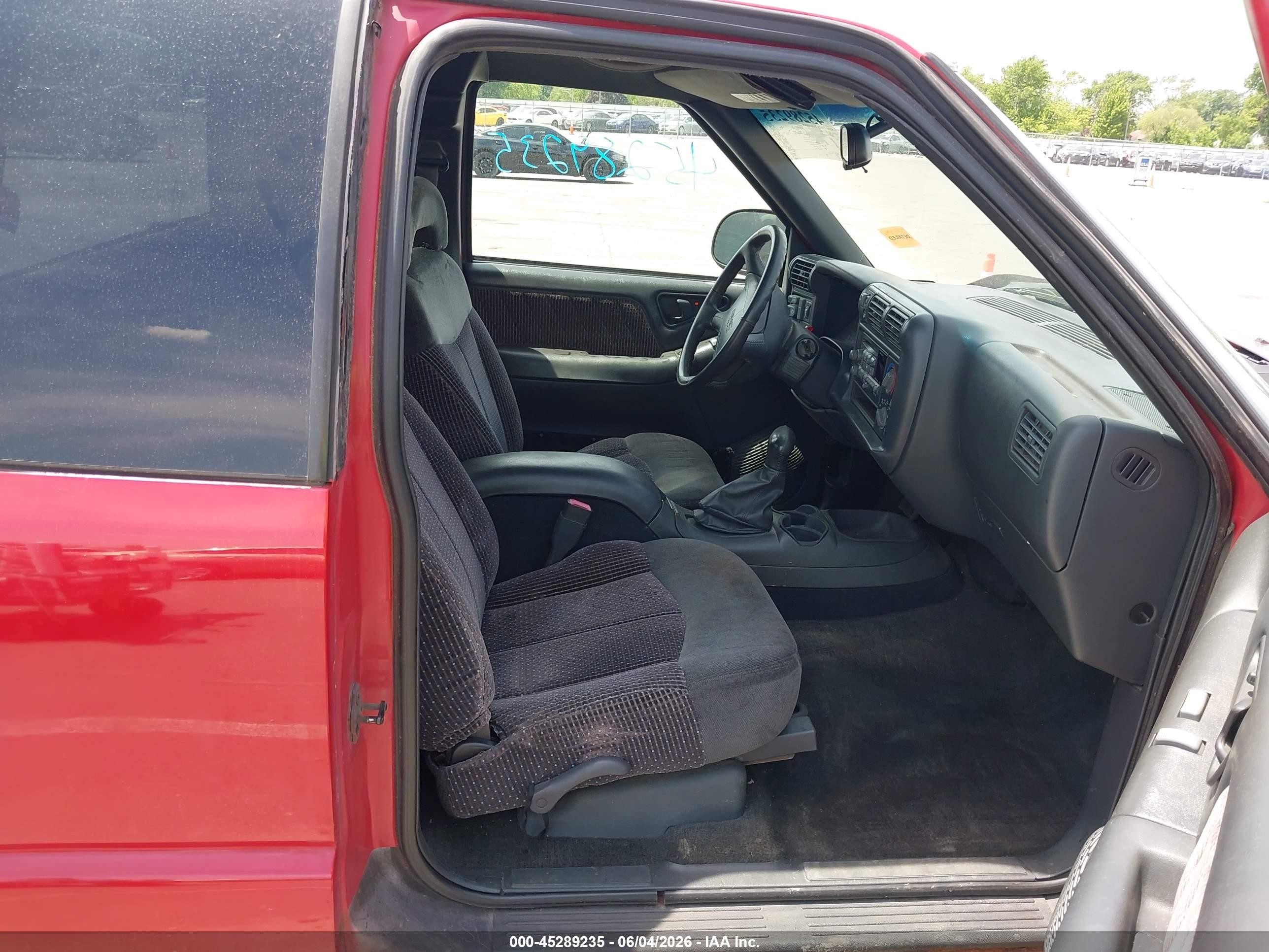 1997 Gmc Sonoma Sls Wideside Red vin: 1GTCT19W9V8520031