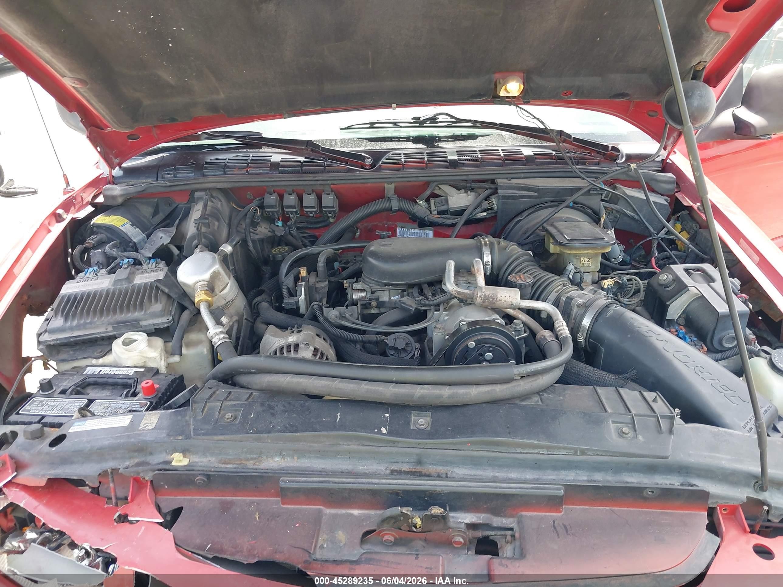 1997 Gmc Sonoma Sls Wideside Red vin: 1GTCT19W9V8520031