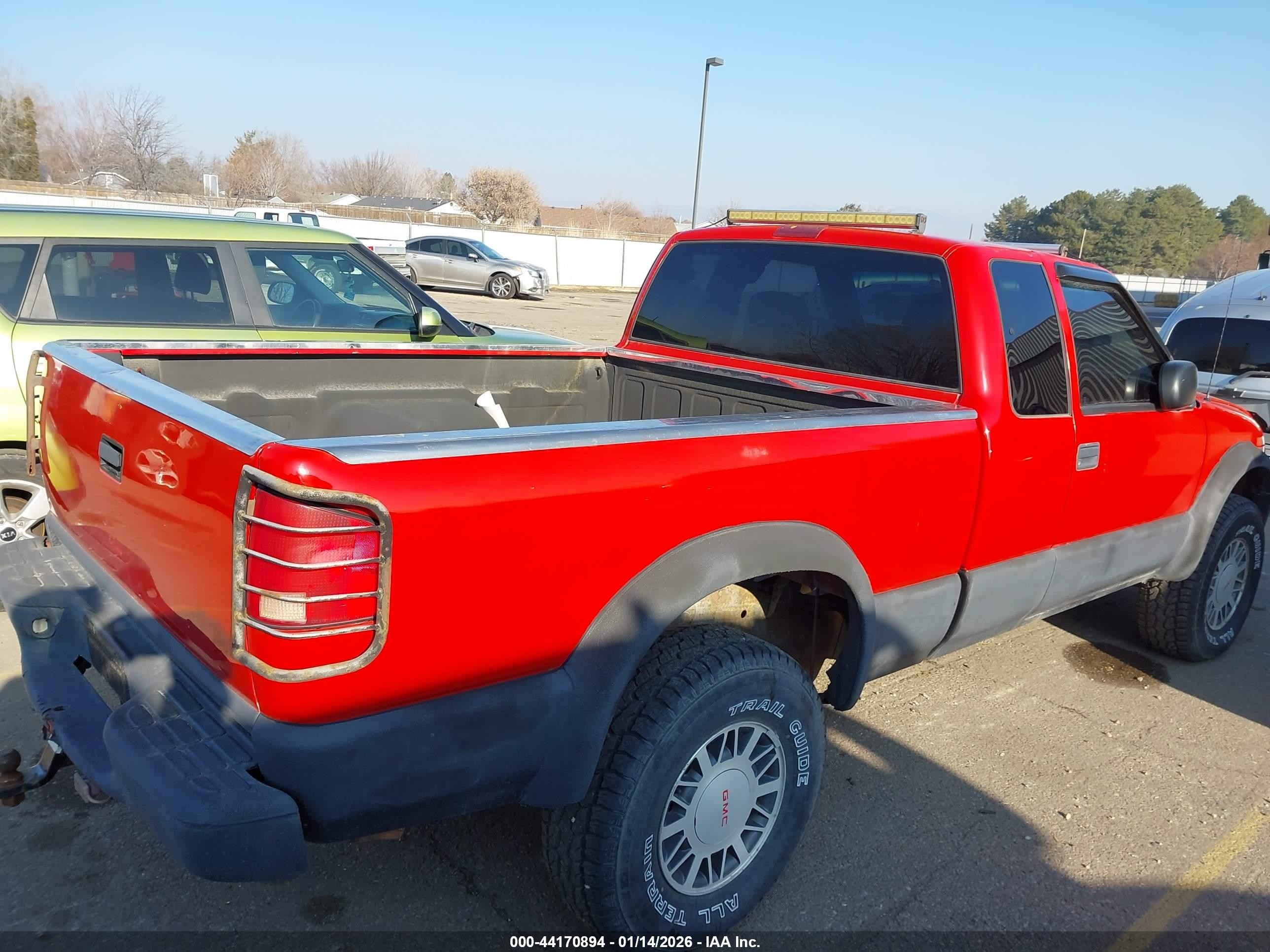 1999 Gmc Sonoma Sls Красный vin: 1GTCT19X3X8531084