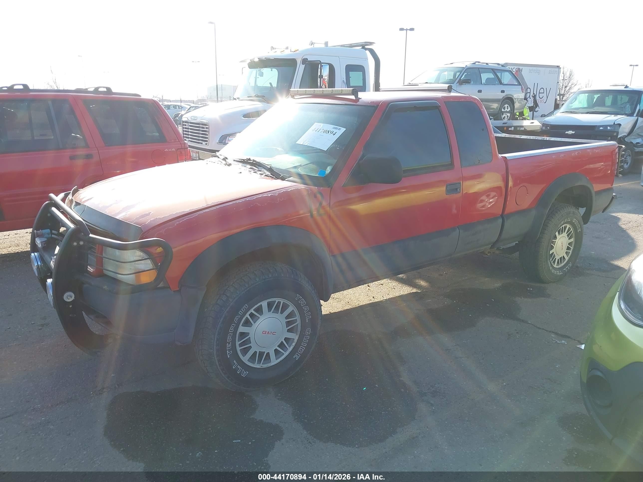 1999 Gmc Sonoma Sls Красный vin: 1GTCT19X3X8531084