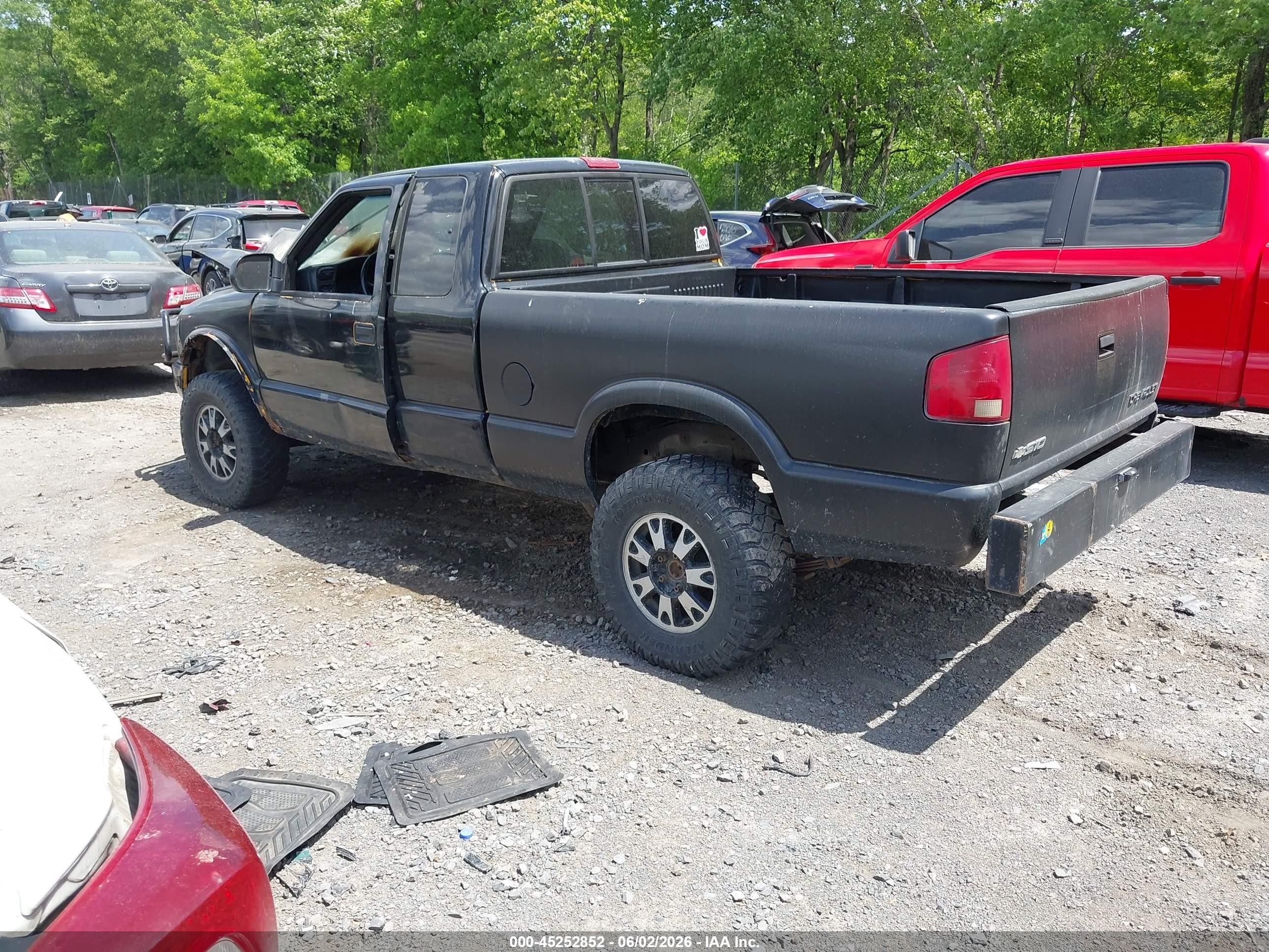 2003 Gmc Sonoma Sls Black vin: 1GTCT19X838152494