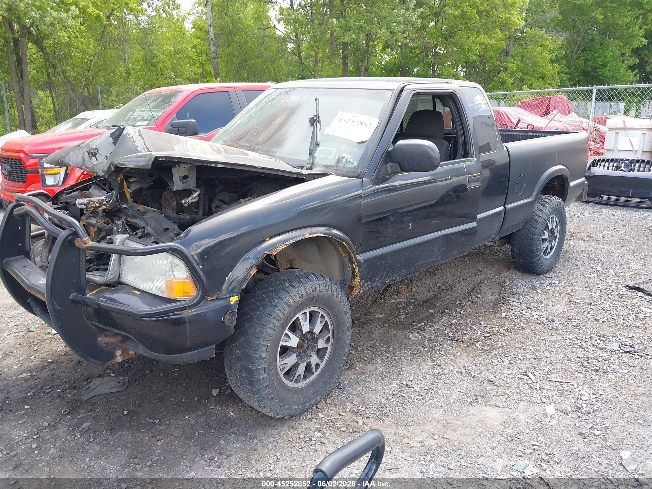 2003 Gmc Sonoma Sls Black vin: 1GTCT19X838152494