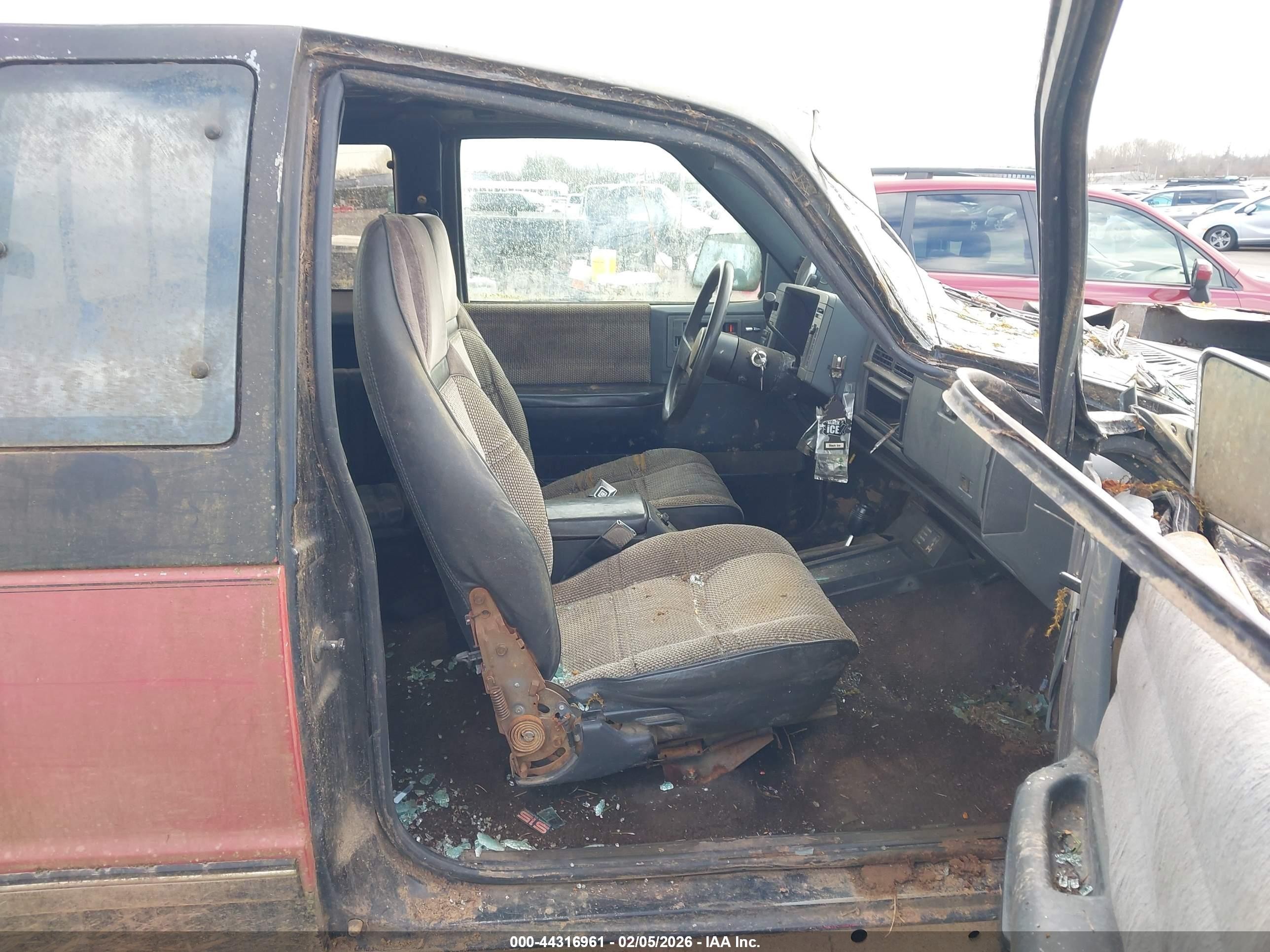 1988 Gmc S Truck S15 Красный vin: 1GTCT19Z0J8535456