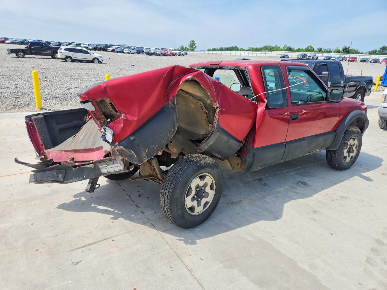 1995 Gmc Sonoma Красный vin: 1GTCT19Z3S8525635