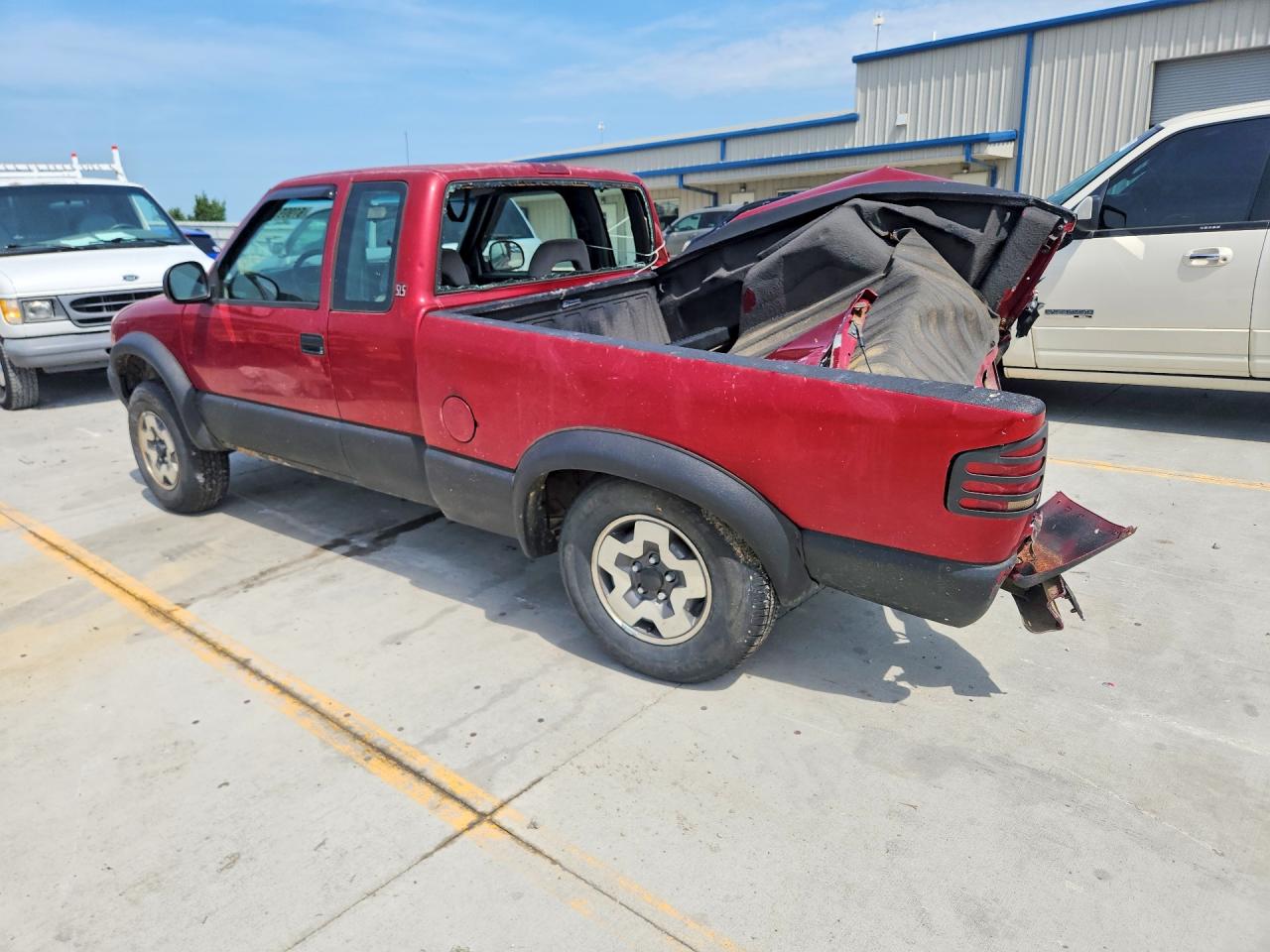 1995 Gmc Sonoma Красный vin: 1GTCT19Z3S8525635