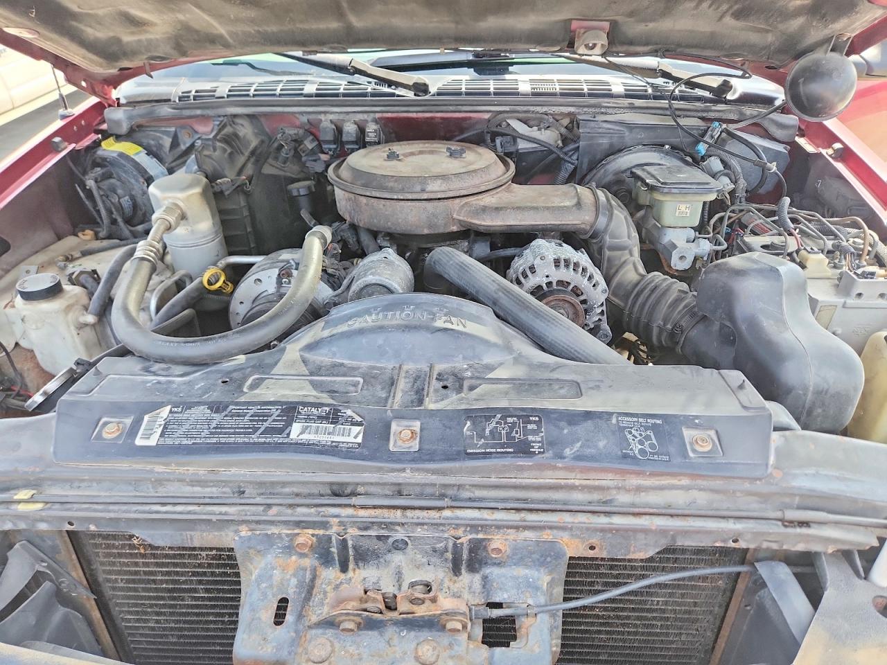 1995 Gmc Sonoma Красный vin: 1GTCT19Z3S8525635