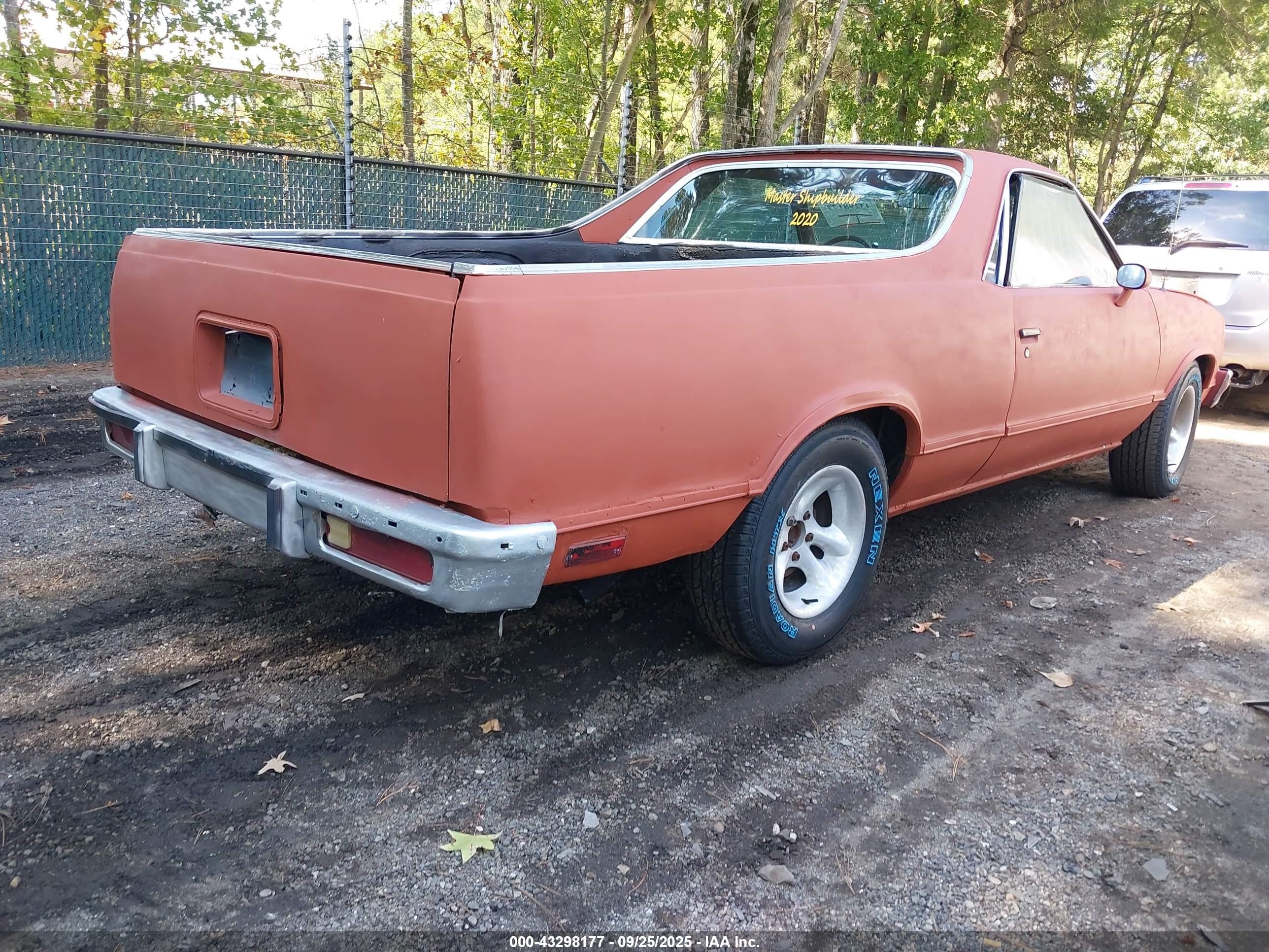 1984 Gmc Caballero   Red vin: 1GTCW80H0ER502106