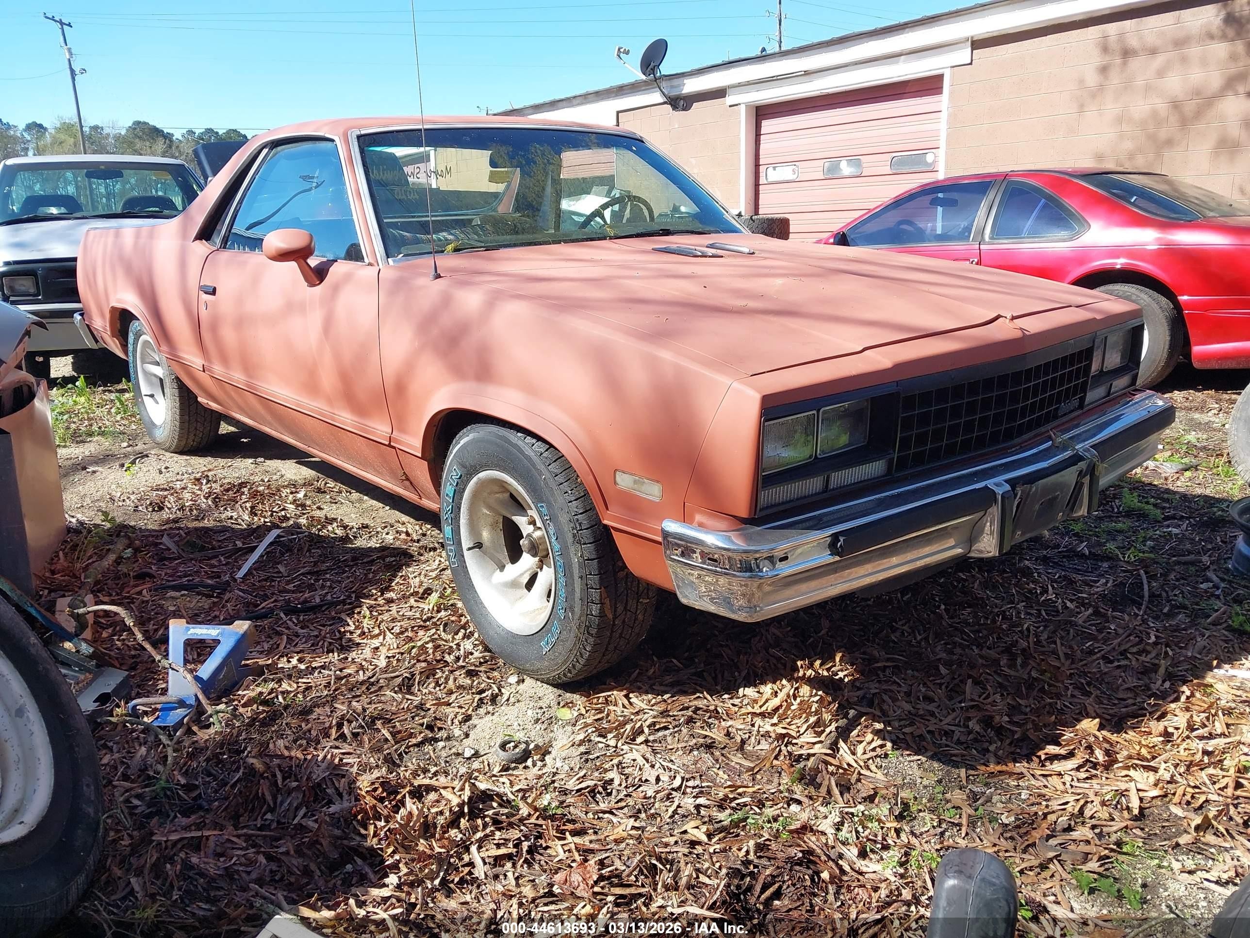 1984 Gmc Caballero   Red vin: 1GTCW80H0ER502106