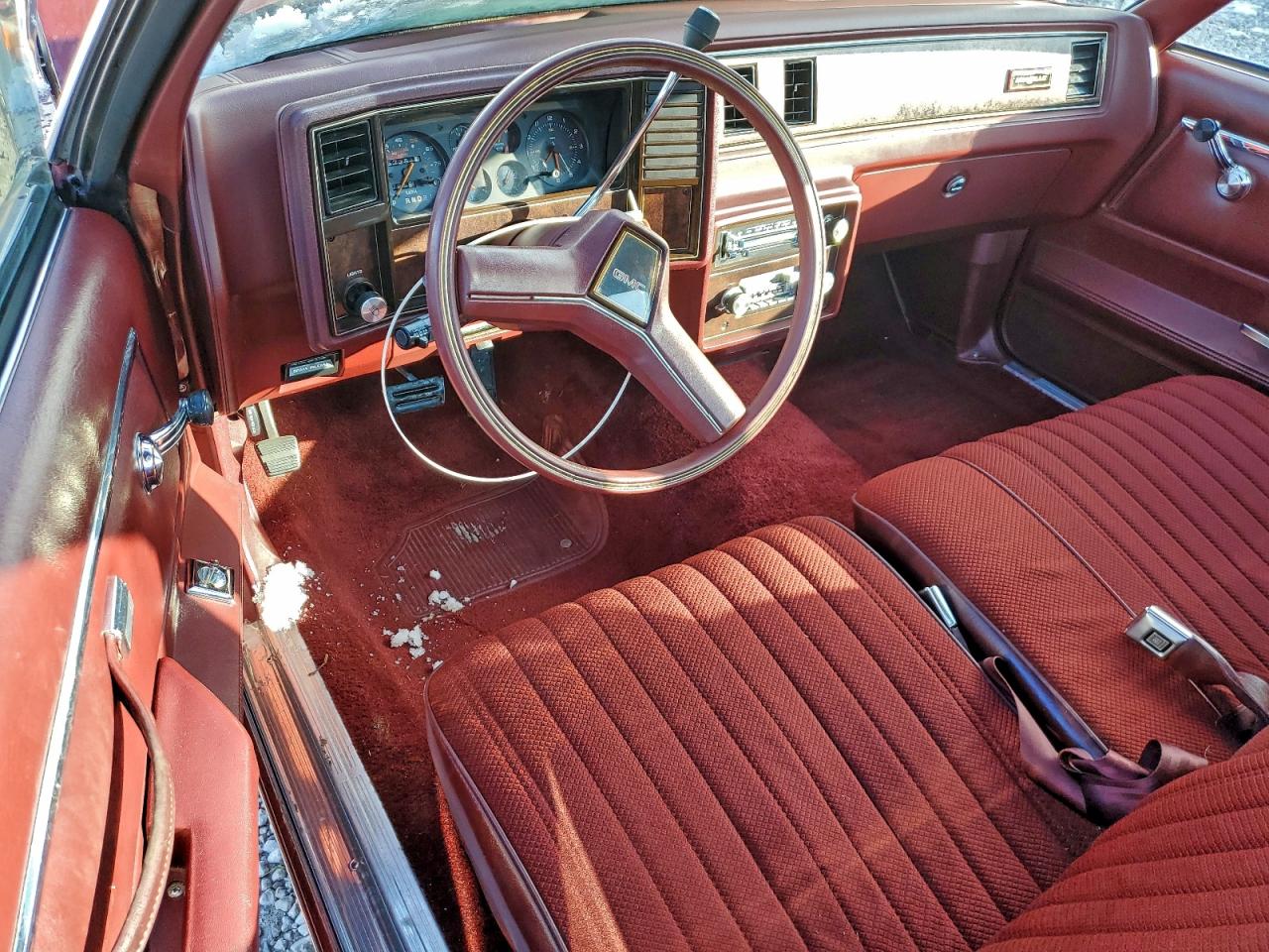 1984 Gmc Caballero Maroon vin: 1GTCW80H3ER502178