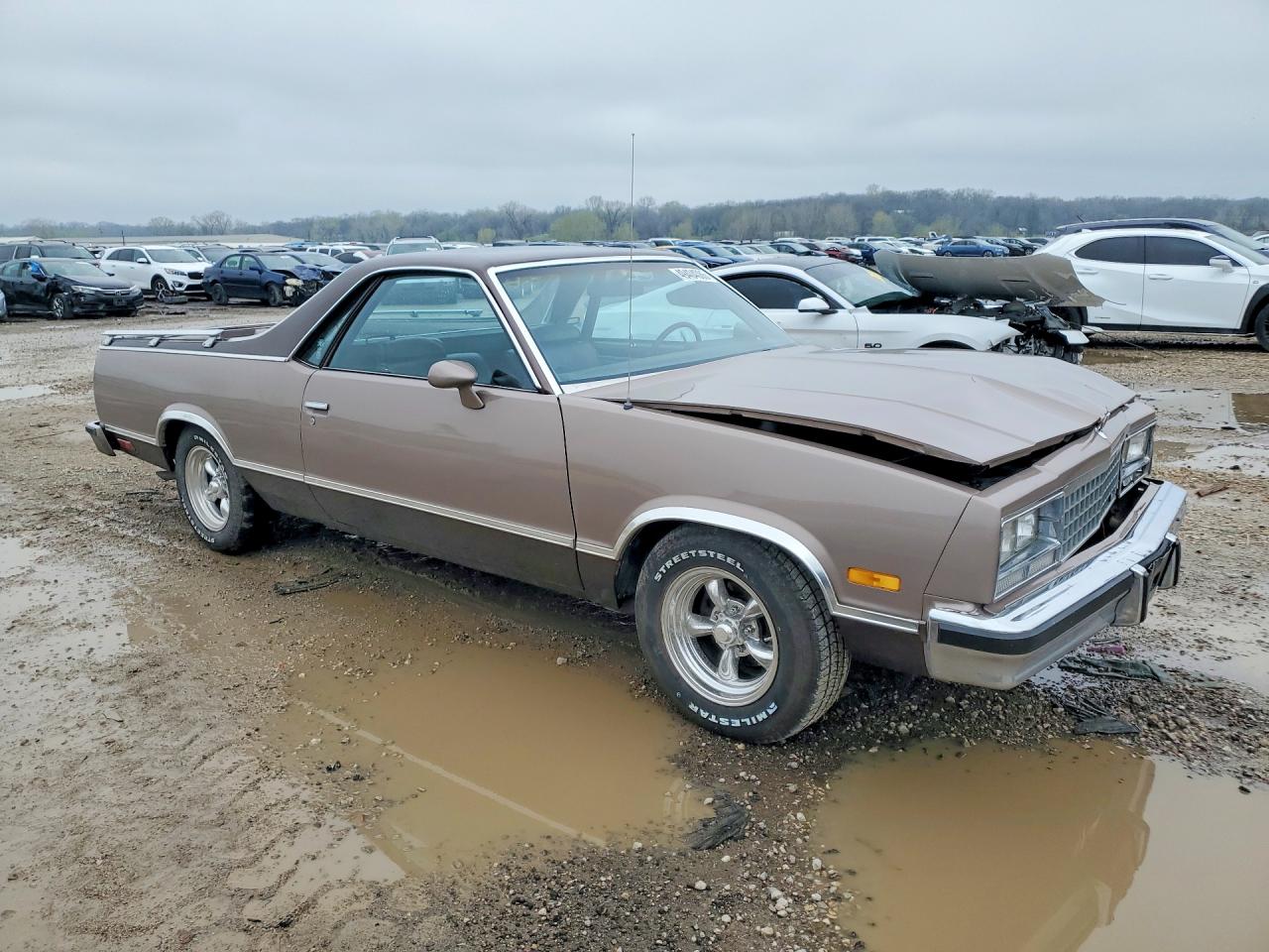 1984 Gmc Caballero Beige vin: 1GTCW80H5ER500710
