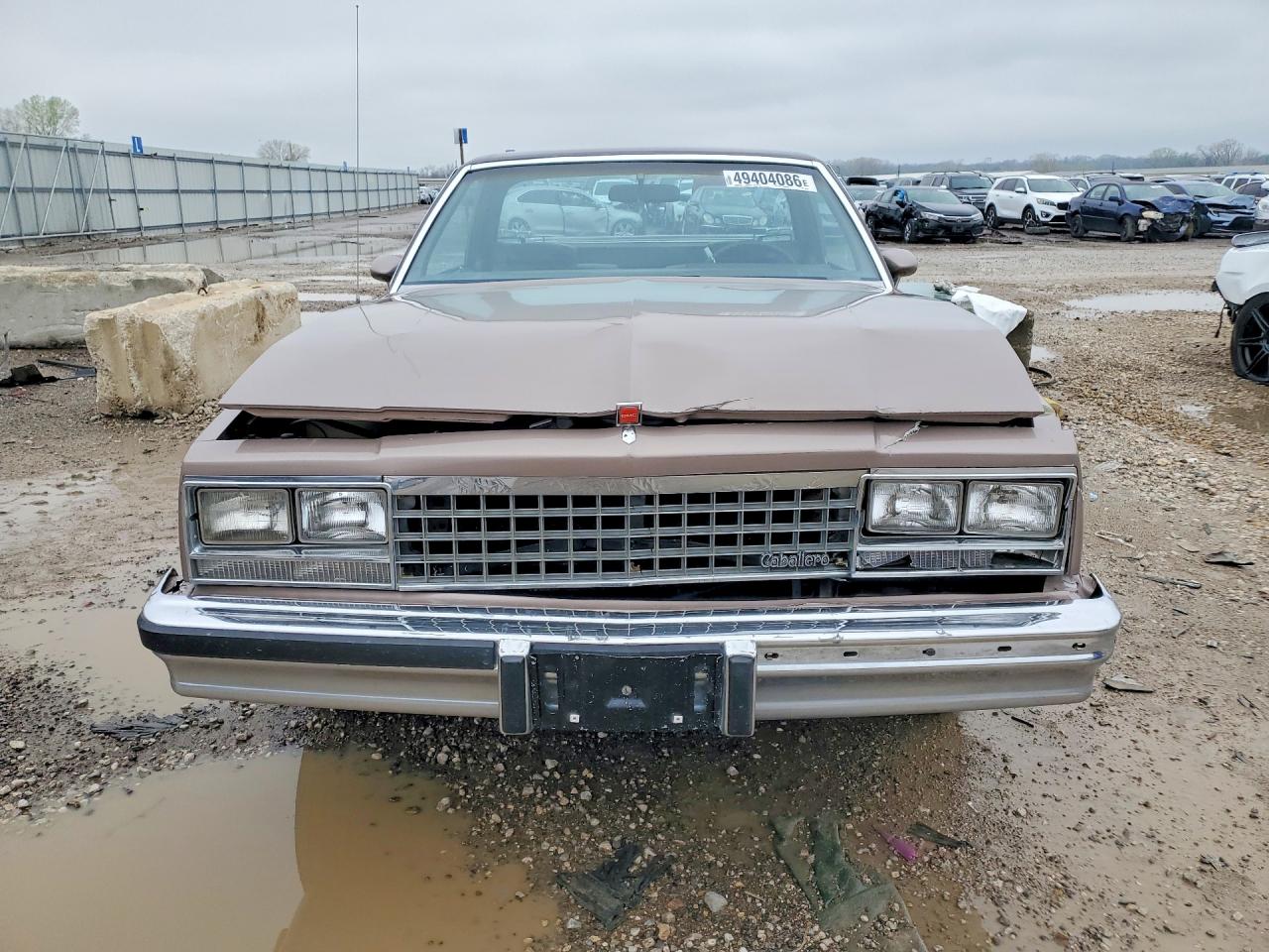 1984 Gmc Caballero Beige vin: 1GTCW80H5ER500710