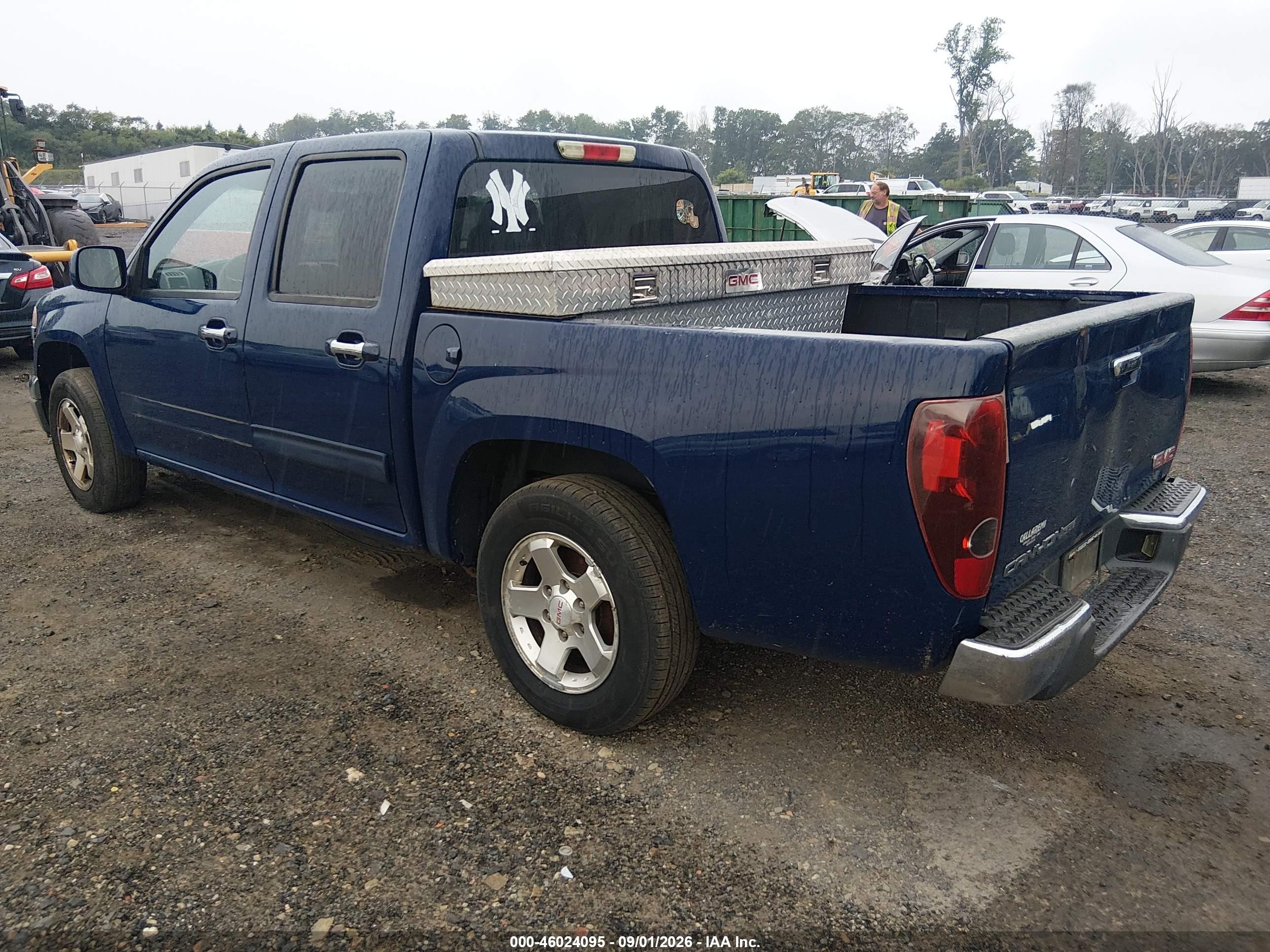 2012 Gmc Canyon Sle1 Blue vin: 1GTD5MF98C8126547