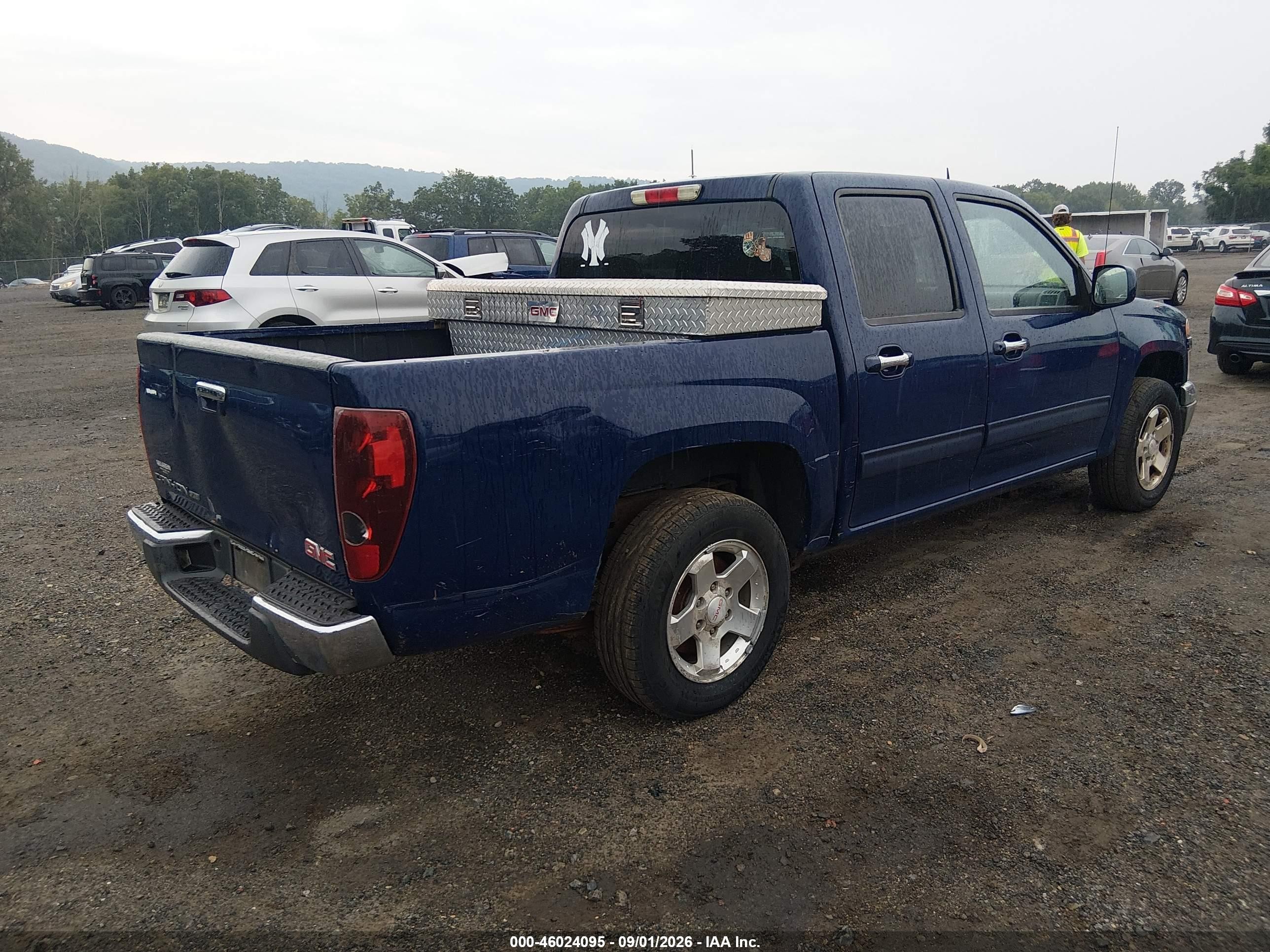 2012 Gmc Canyon Sle1 Blue vin: 1GTD5MF98C8126547