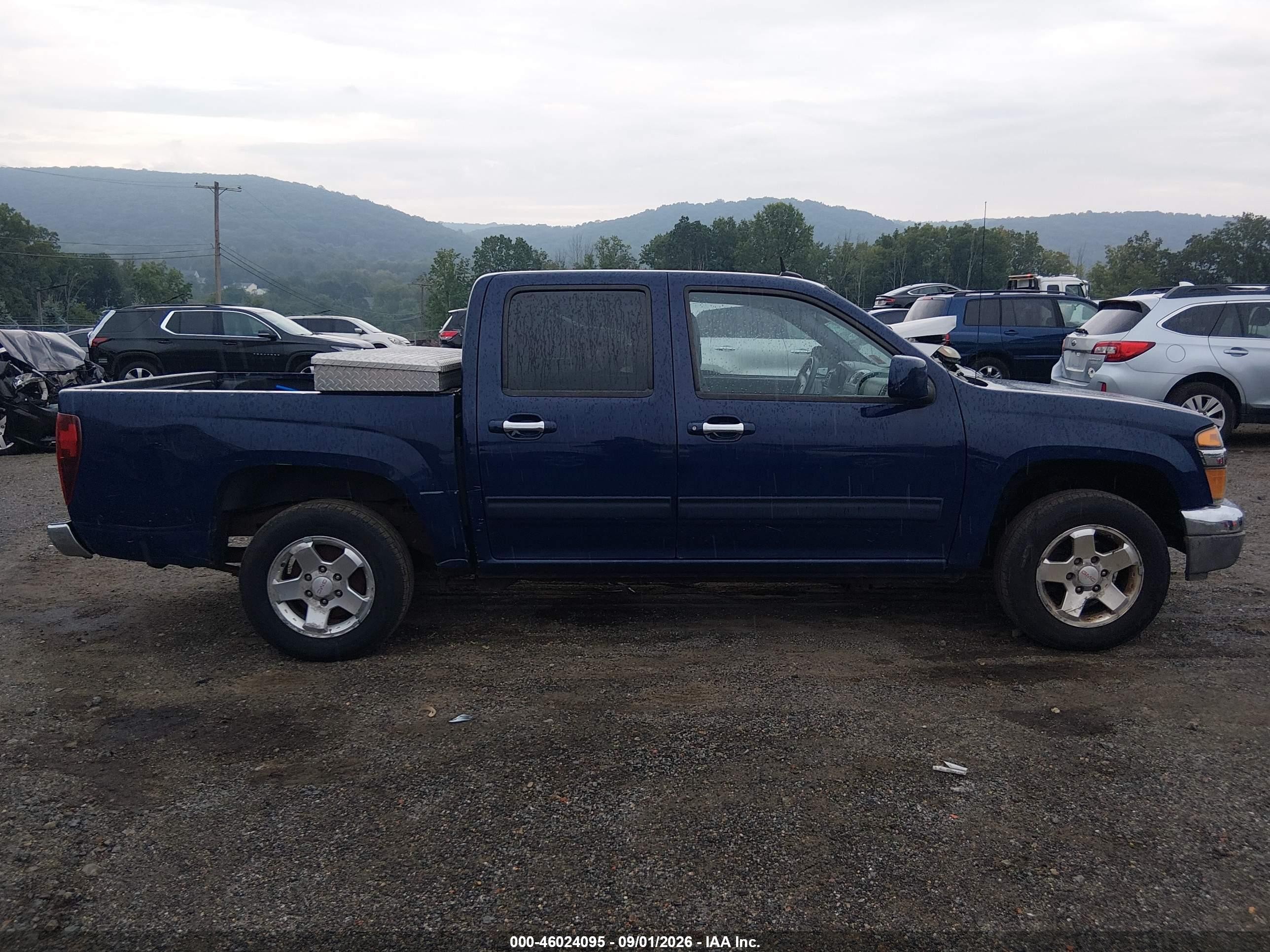 2012 Gmc Canyon Sle1 Blue vin: 1GTD5MF98C8126547