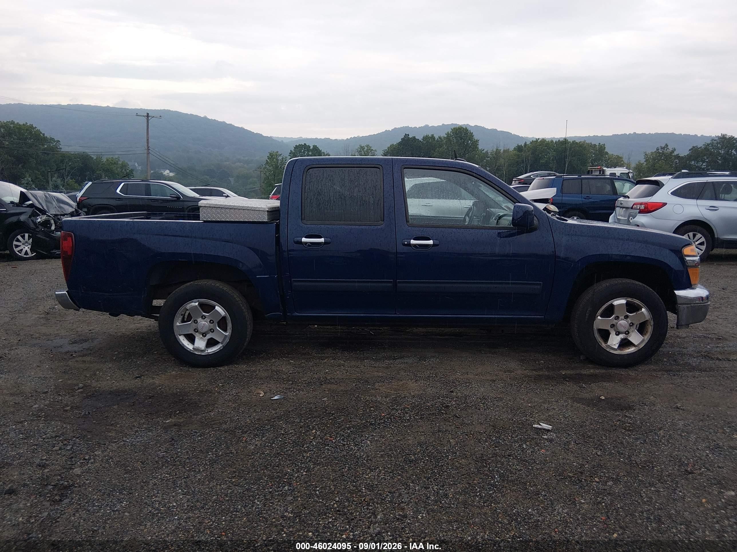 2012 Gmc Canyon Sle1 Blue vin: 1GTD5MF98C8126547