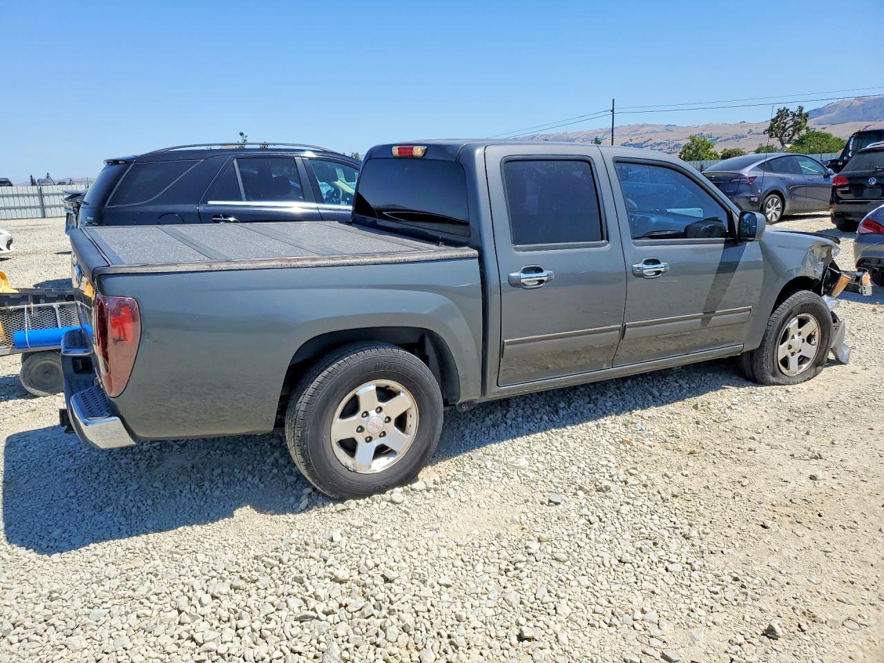 2012 Gmc Canyon Sle Gray vin: 1GTD5MFE3C8148579