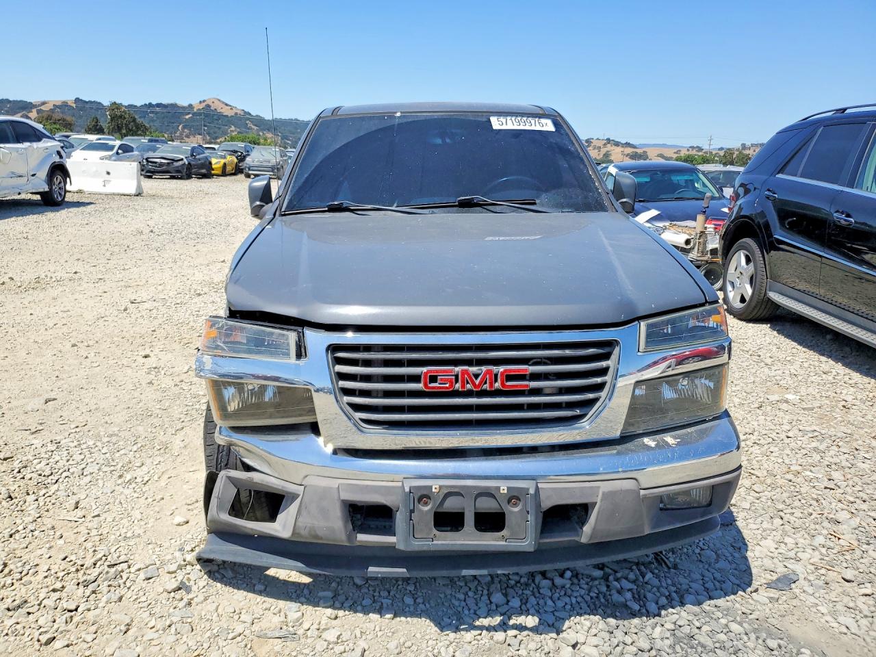 2012 Gmc Canyon Sle Gray vin: 1GTD5MFE3C8148579