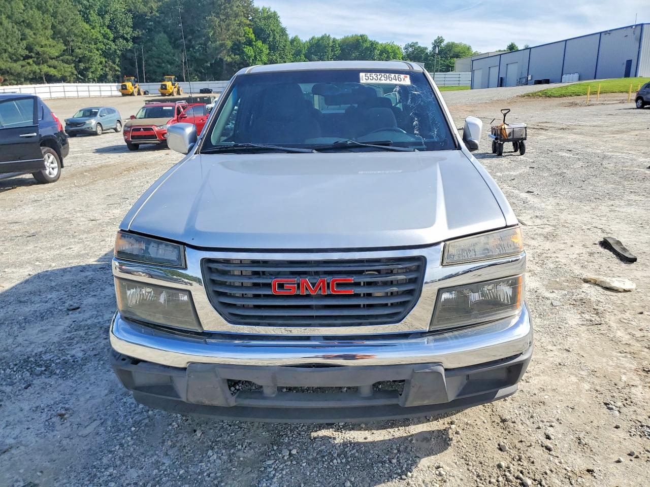 2012 Gmc Canyon Sle Silver vin: 1GTD5MFE5C8109606