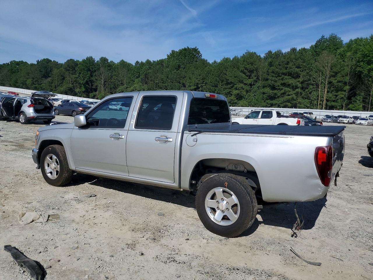 2012 Gmc Canyon Sle Silver vin: 1GTD5MFE5C8109606