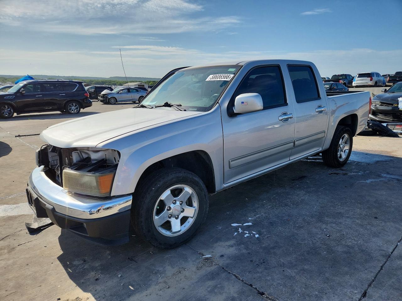 2012 Gmc Canyon Sle Silver vin: 1GTD5MFE5C8144307