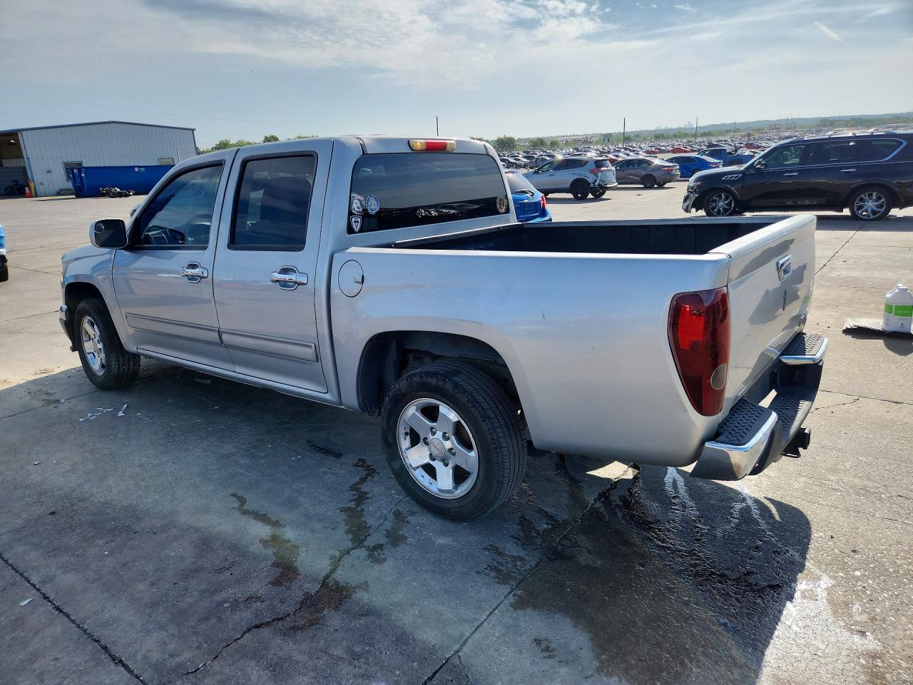 2012 Gmc Canyon Sle Silver vin: 1GTD5MFE5C8144307