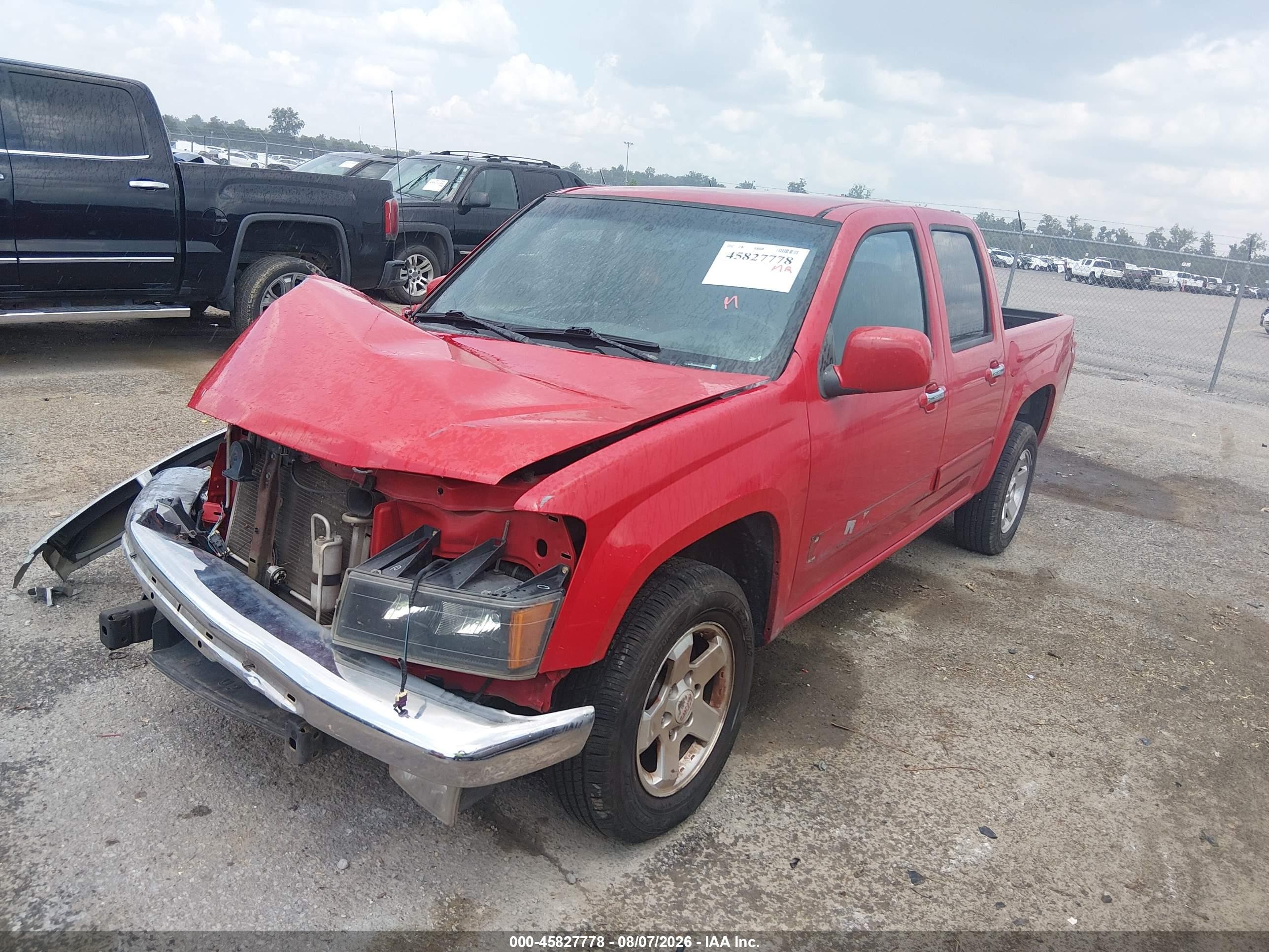 2012 Gmc Canyon Sle1 Red vin: 1GTD5MFE7C8106934