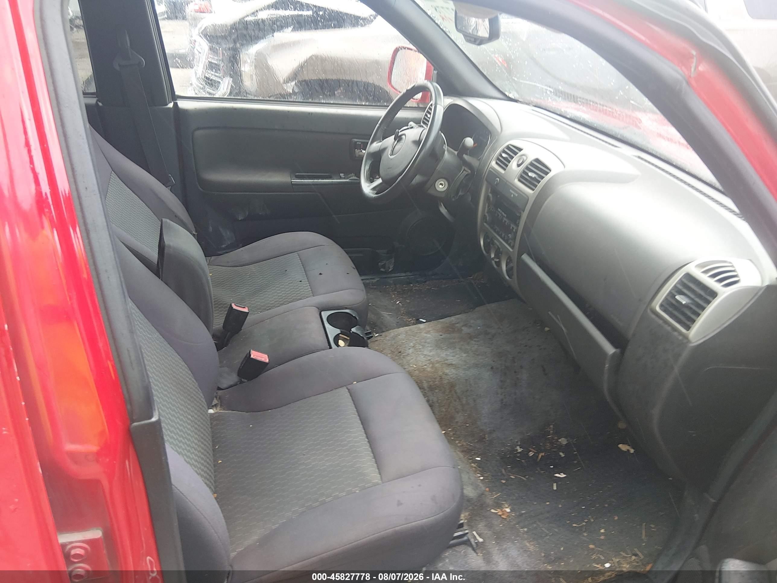 2012 Gmc Canyon Sle1 Red vin: 1GTD5MFE7C8106934