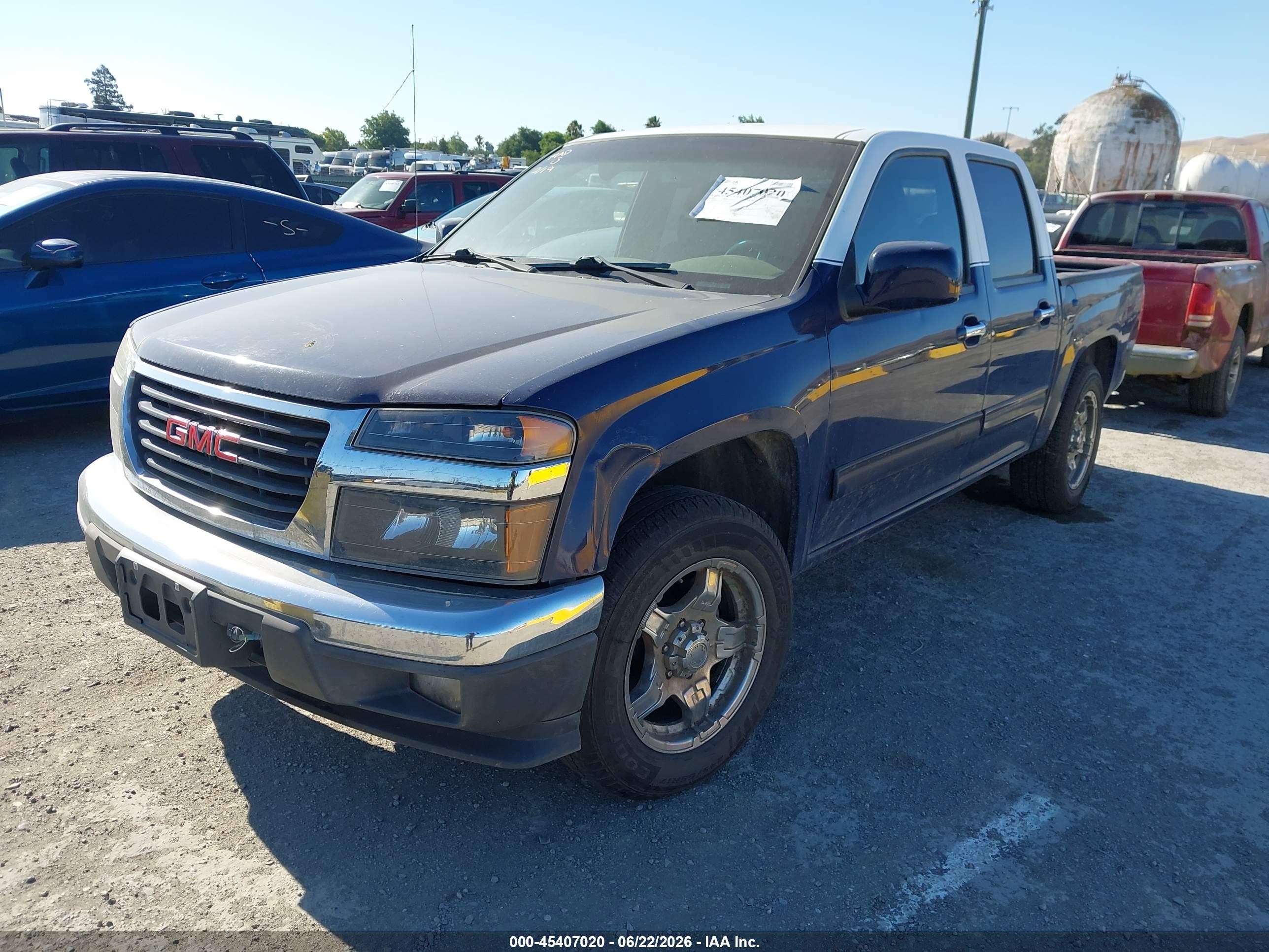 2012 Gmc Canyon Sle1 Dark Blue vin: 1GTD5MFE9C8159991