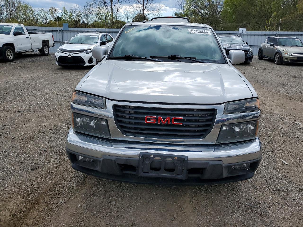 2011 Gmc Canyon Slt Silver vin: 1GTD5NFEXB8118807