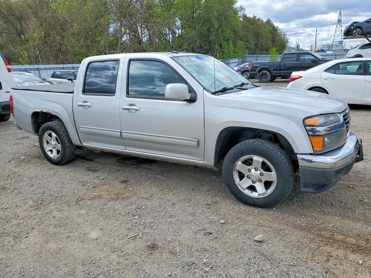 2011 Gmc Canyon Slt Silver vin: 1GTD5NFEXB8118807