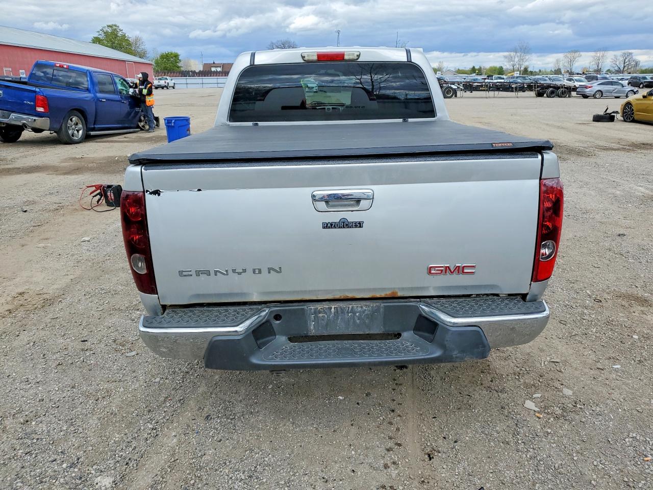 2011 Gmc Canyon Slt Silver vin: 1GTD5NFEXB8118807