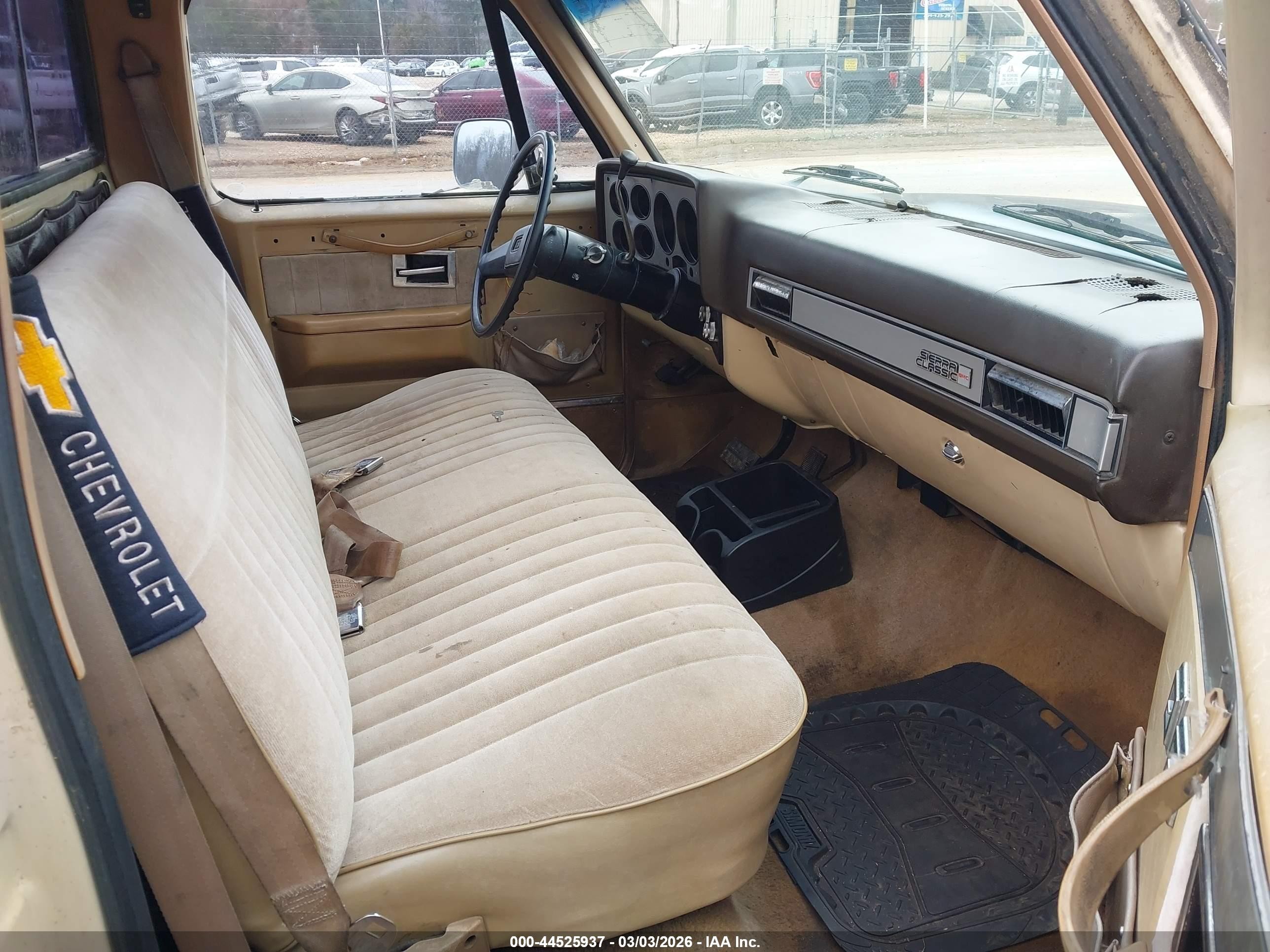 1985 Gmc C1500   White vin: 1GTDC14H0FS502910