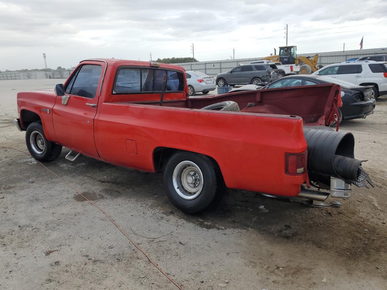 1986 Gmc C1500 Red vin: 1GTDC14H1GF722728
