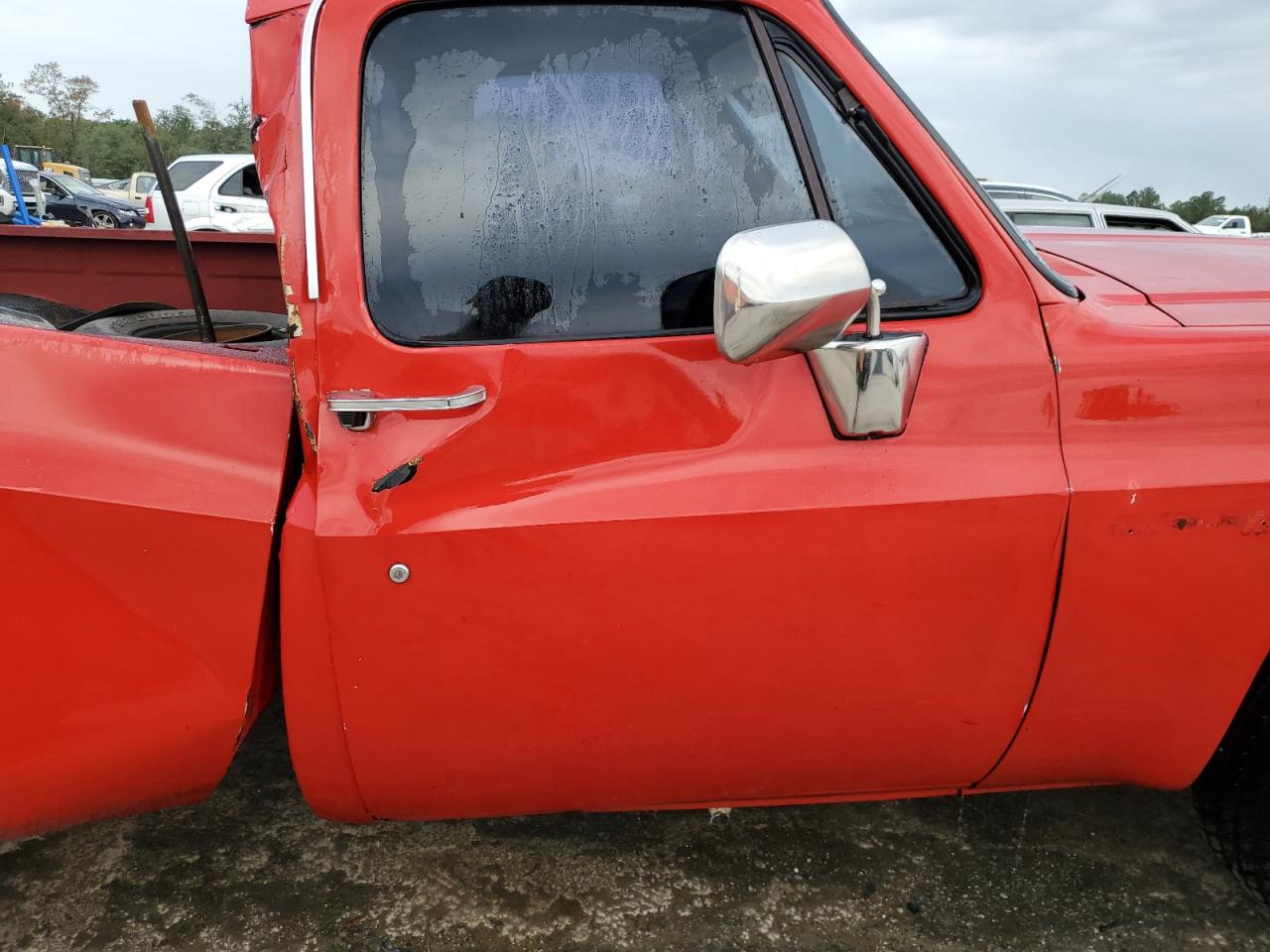 1986 Gmc C1500 Red vin: 1GTDC14H1GF722728