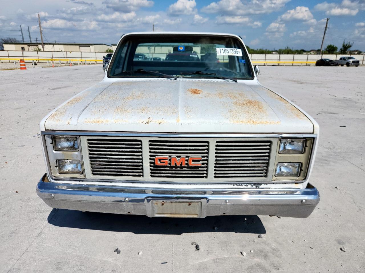 1985 Gmc C1500 White vin: 1GTDC14H2FJ510335