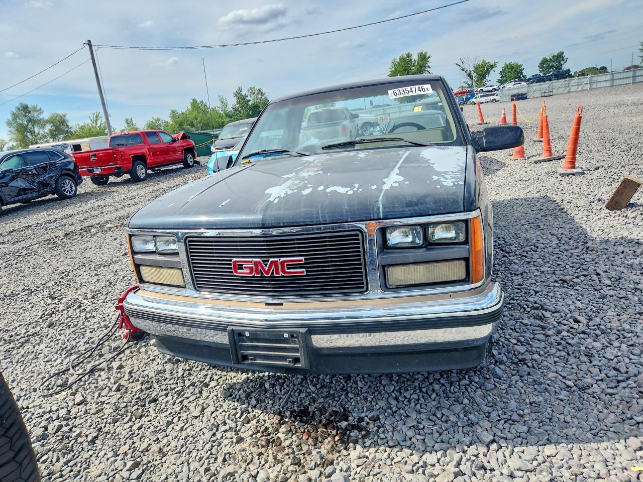 1989 Gmc Sierra C1500 Black vin: 1GTDC14H2KZ530239