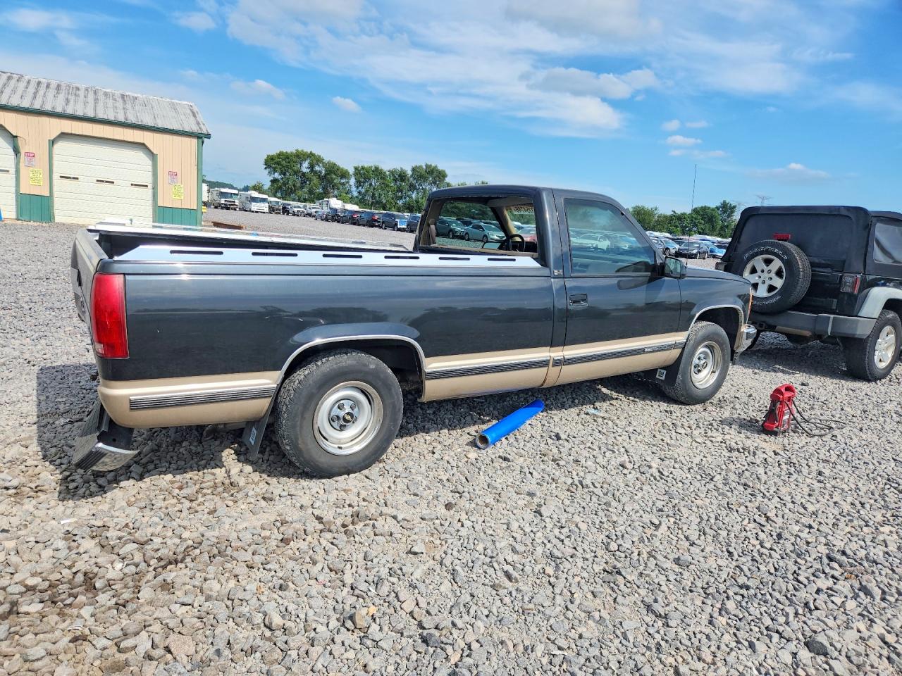 1989 Gmc Sierra C1500 Black vin: 1GTDC14H2KZ530239