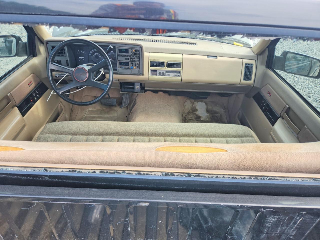 1989 Gmc Sierra C1500 Black vin: 1GTDC14H2KZ530239