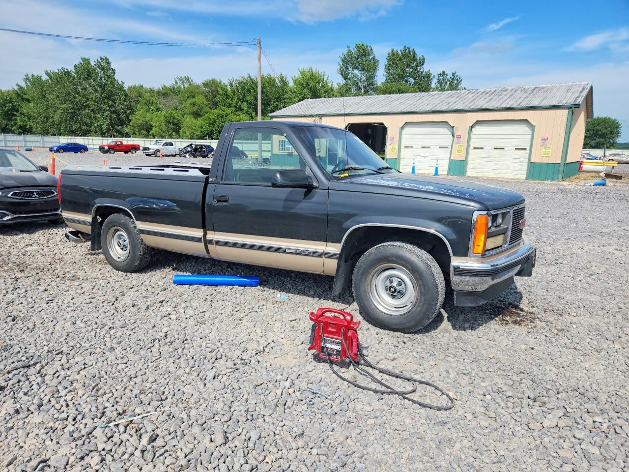 1989 Gmc Sierra C1500 Black vin: 1GTDC14H2KZ530239
