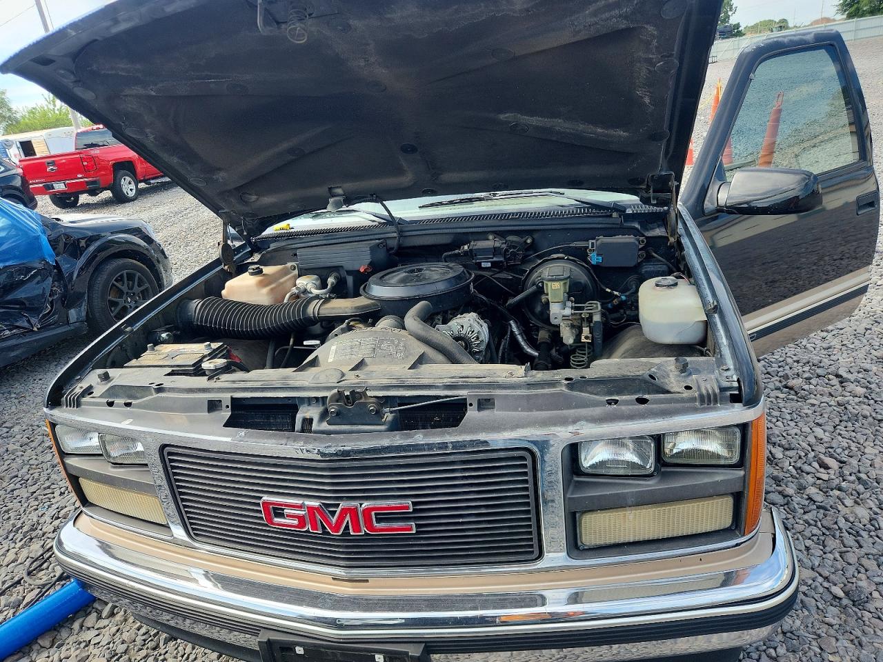 1989 Gmc Sierra C1500 Black vin: 1GTDC14H2KZ530239