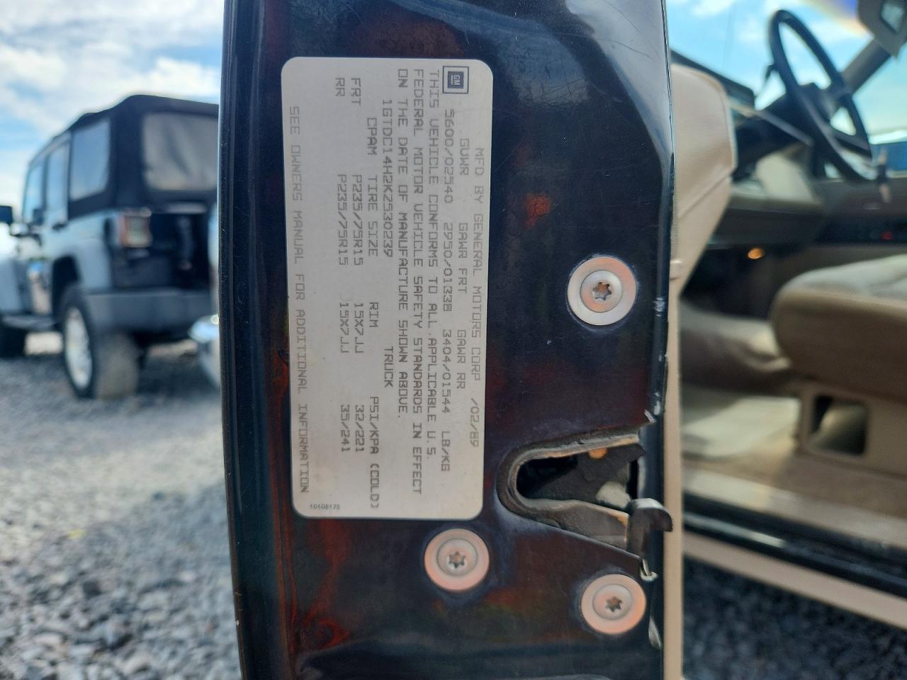 1989 Gmc Sierra C1500 Black vin: 1GTDC14H2KZ530239