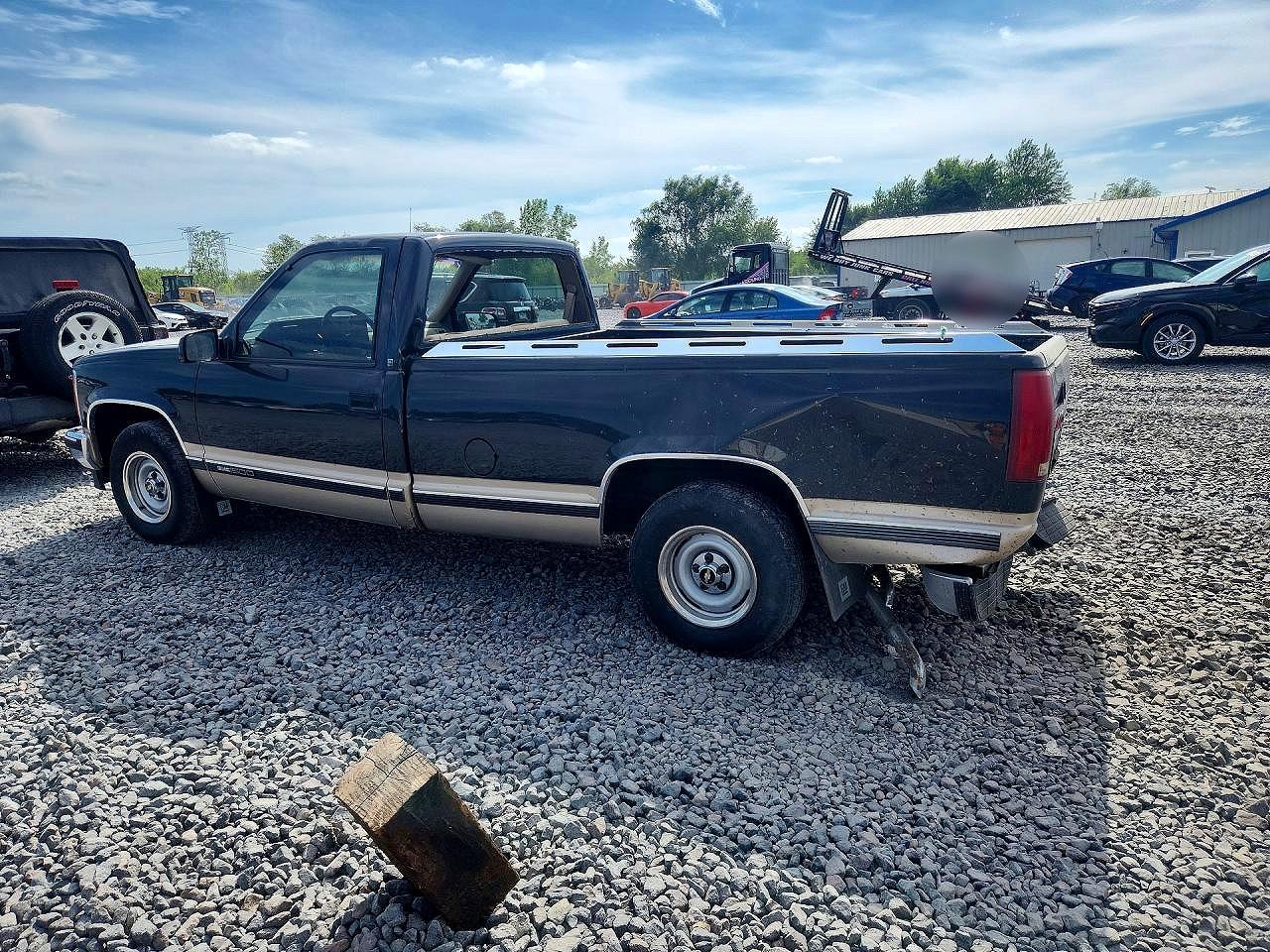 1989 Gmc Sierra C1500 Black vin: 1GTDC14H2KZ530239