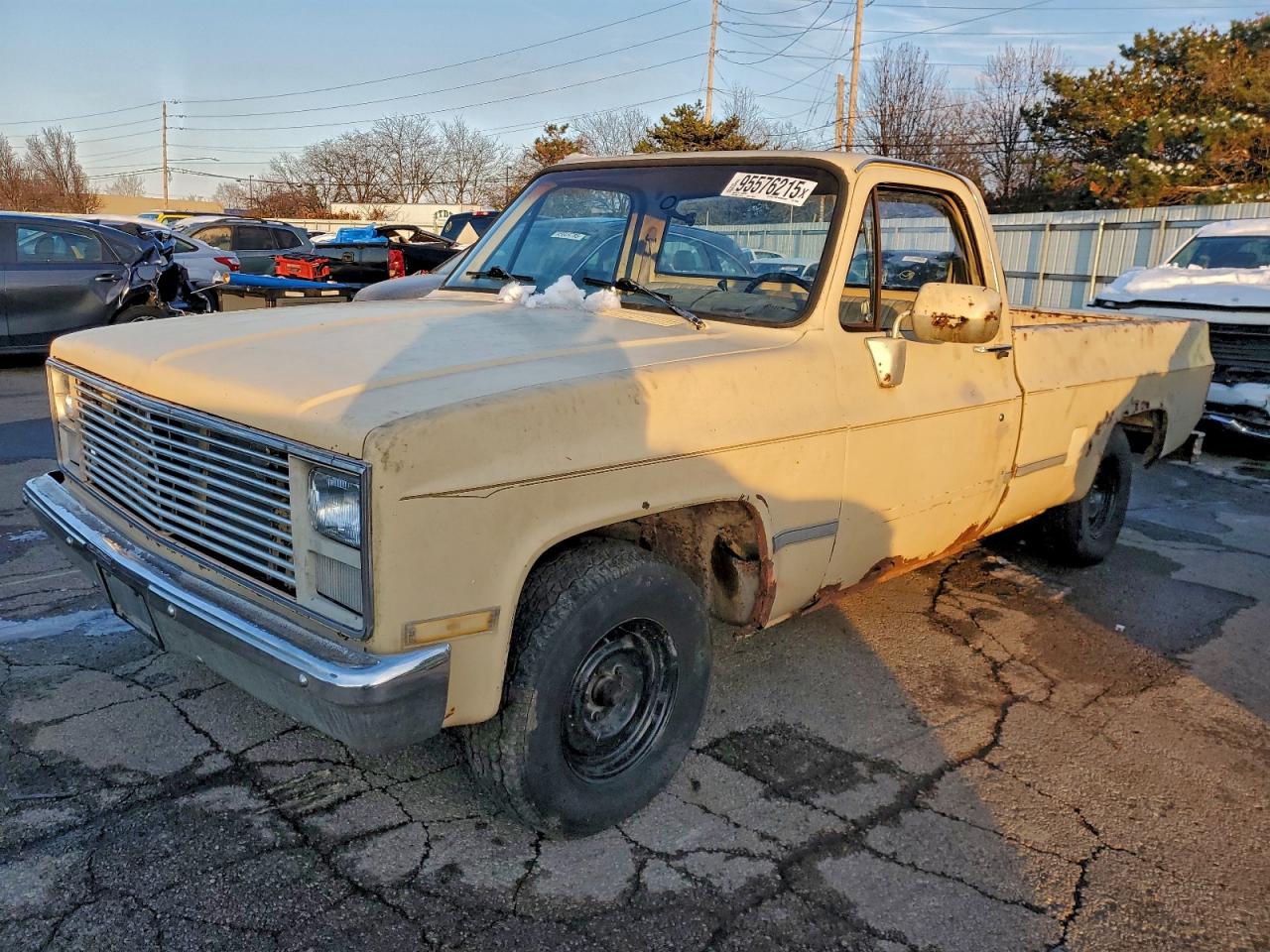 1983 Gmc C1500 Cream vin: 1GTDC14H5DJ520340