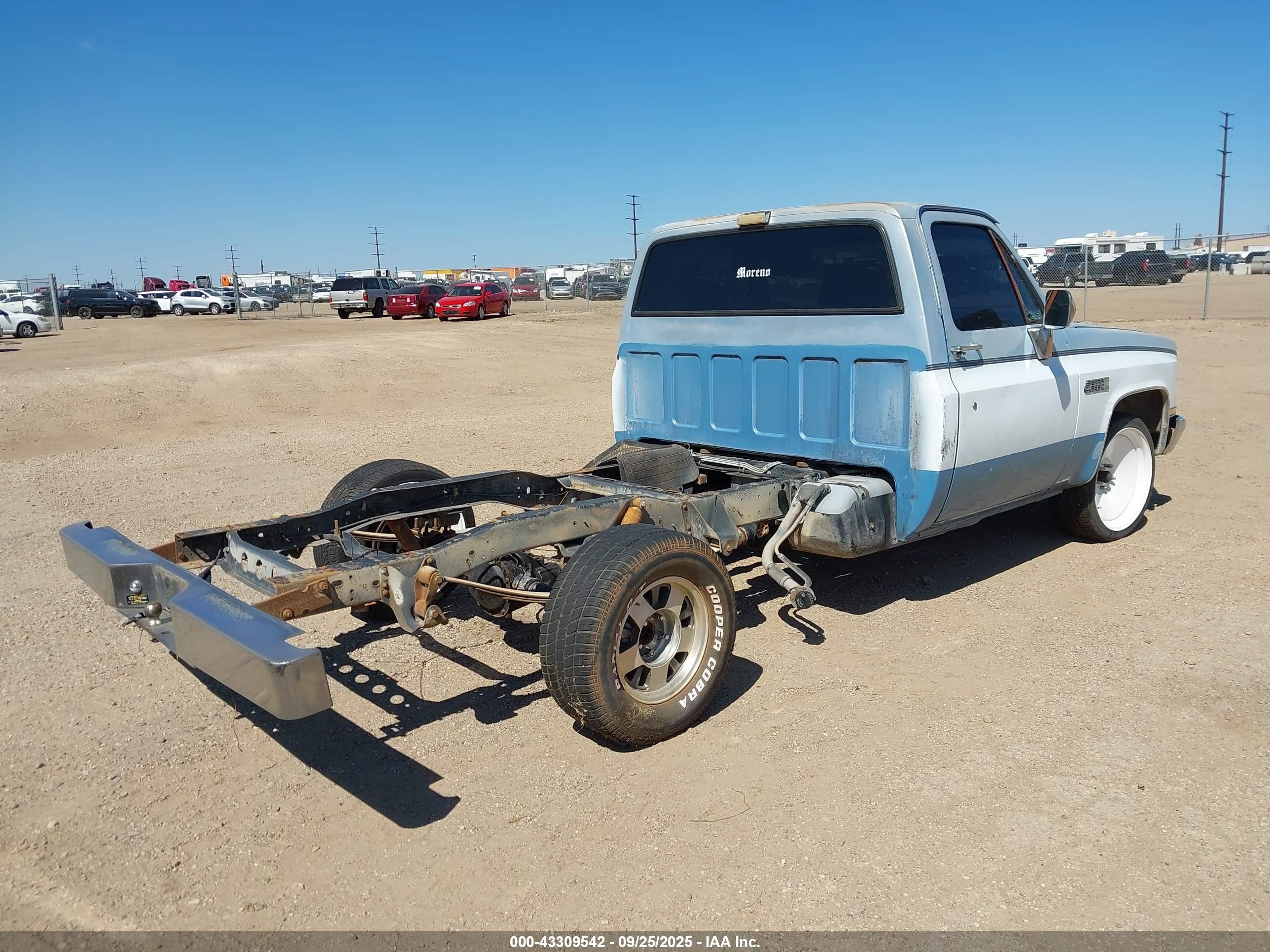 1986 Gmc C1500   White vin: 1GTDC14H5GS531756
