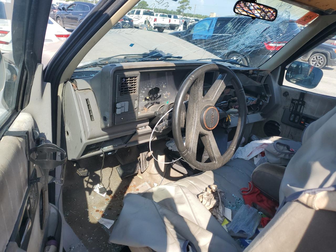 1992 Gmc Sierra C1500 C1500 Коричневый vin: 1GTDC14H5NE501443