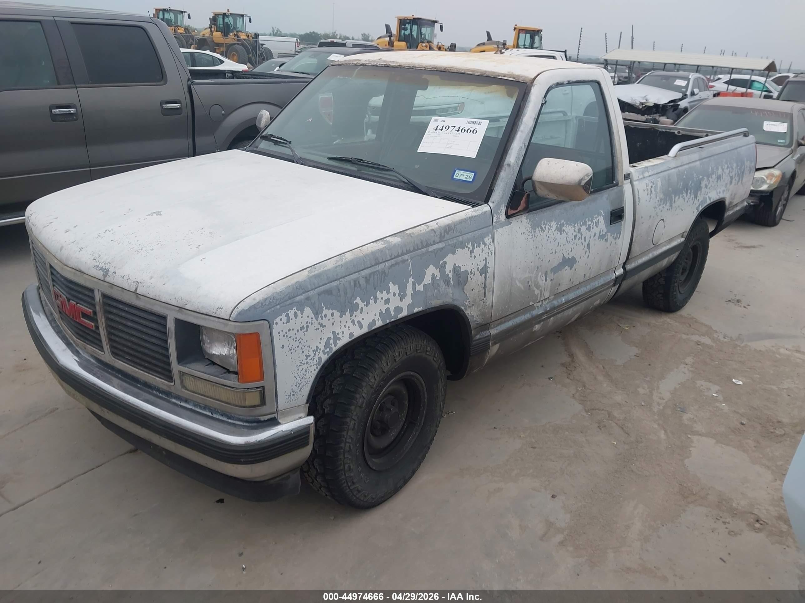 1989 Gmc Sierra C1500 Белый vin: 1GTDC14H8KE549563