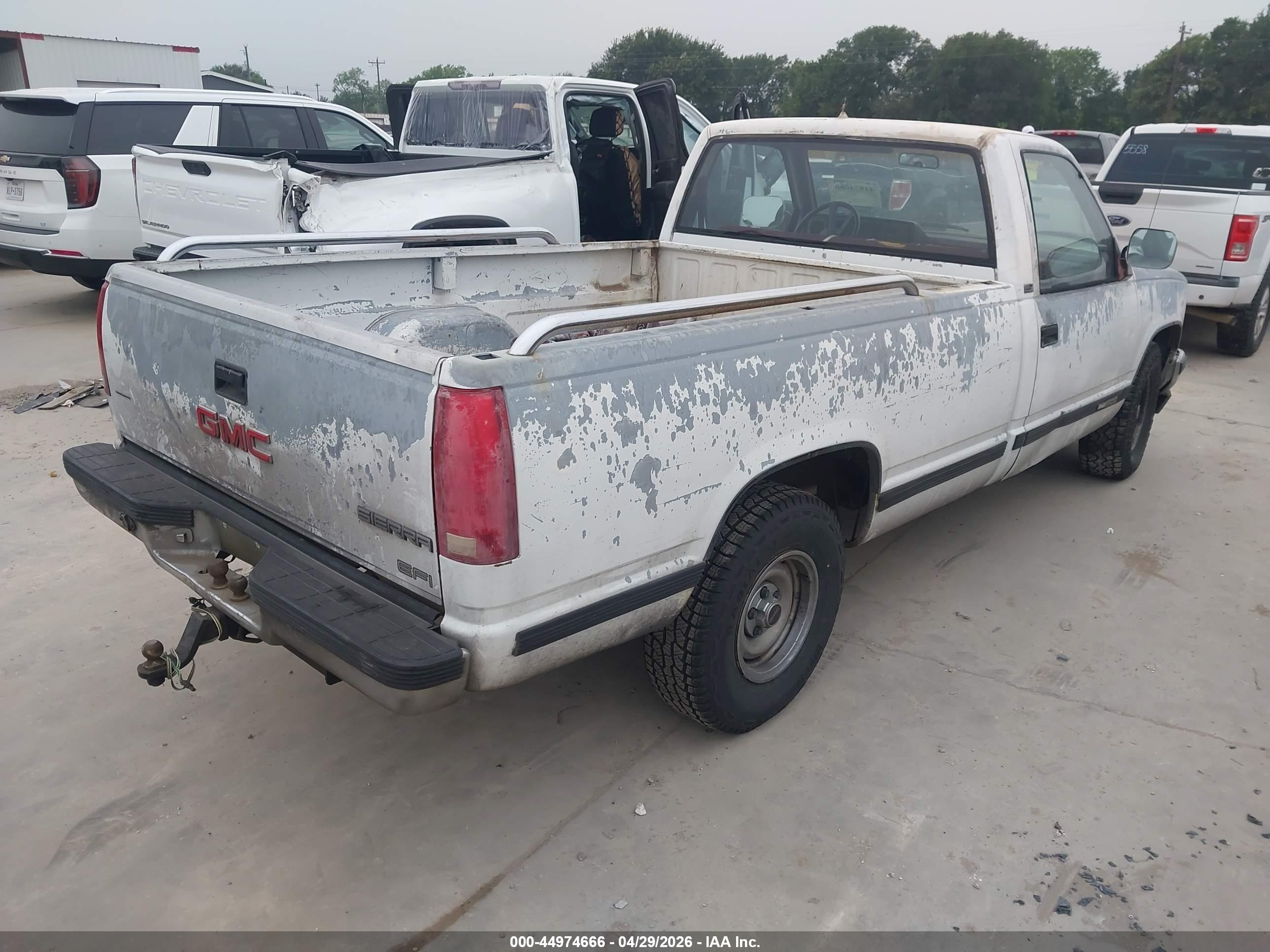 1989 Gmc Sierra C1500 Белый vin: 1GTDC14H8KE549563