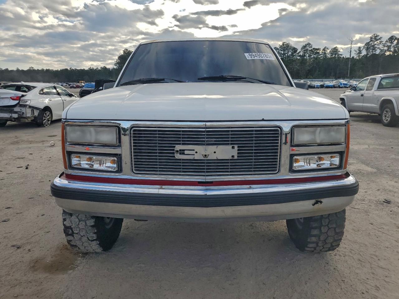 1989 Gmc Sierra C1500 Red vin: 1GTDC14H9KZ535969
