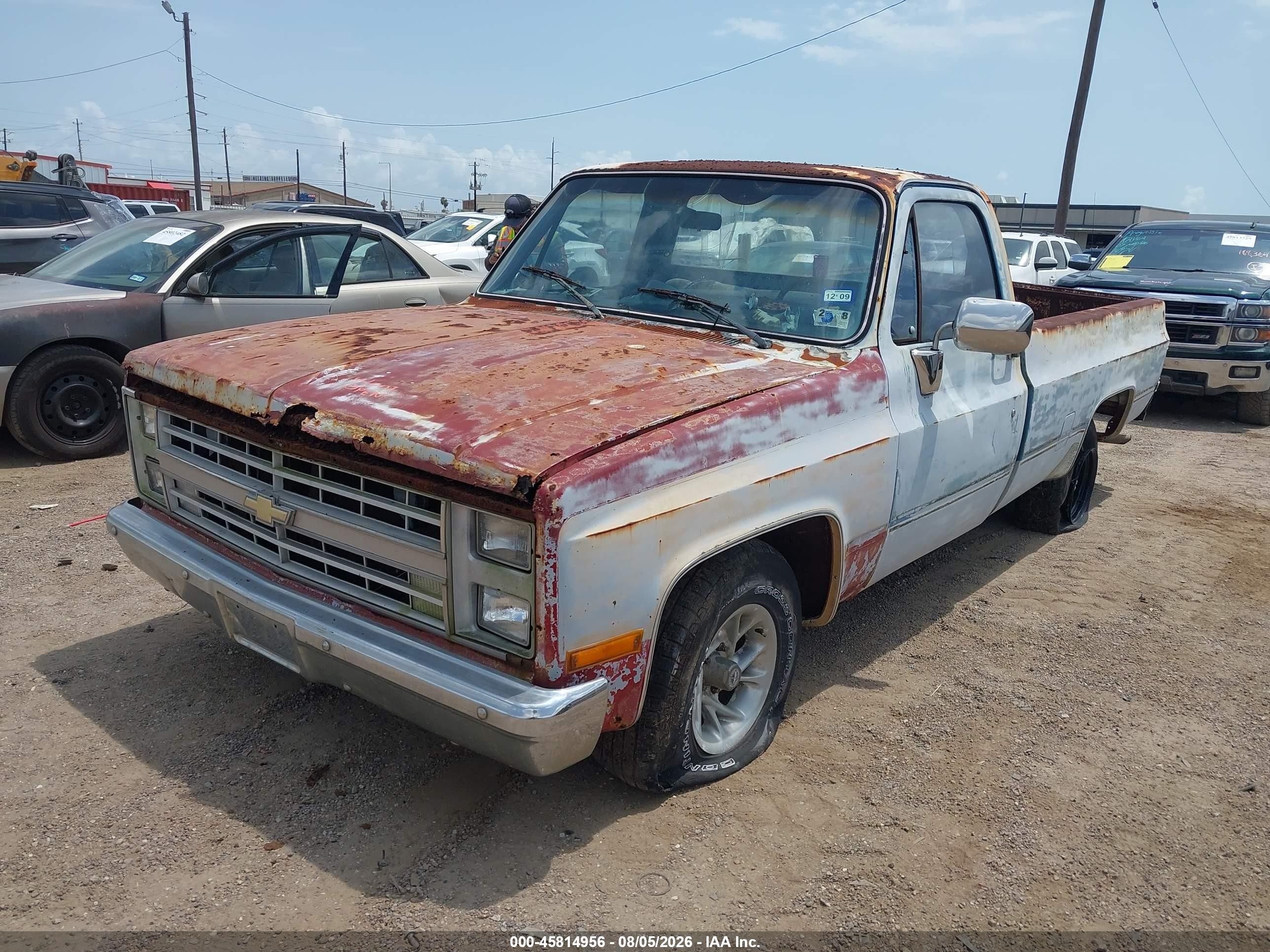 1986 Gmc C1500   Blue vin: 1GTDC14HXGJ525683
