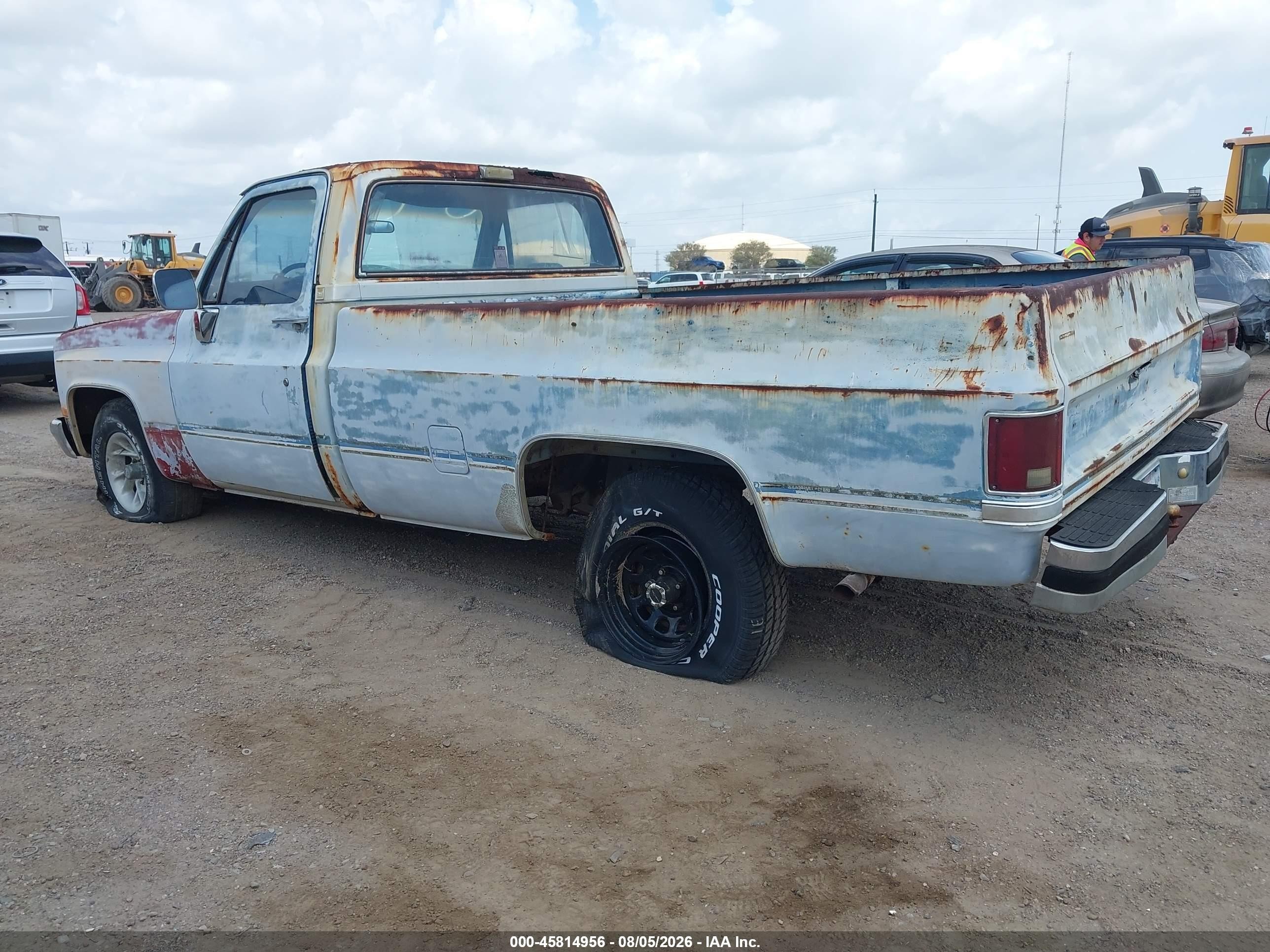 1986 Gmc C1500   Blue vin: 1GTDC14HXGJ525683